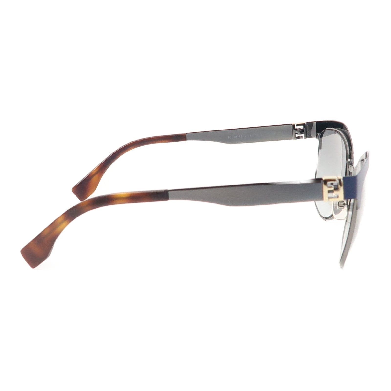 FENDI 【激減優惠】金屬Sunglass太陽眼鏡藍色