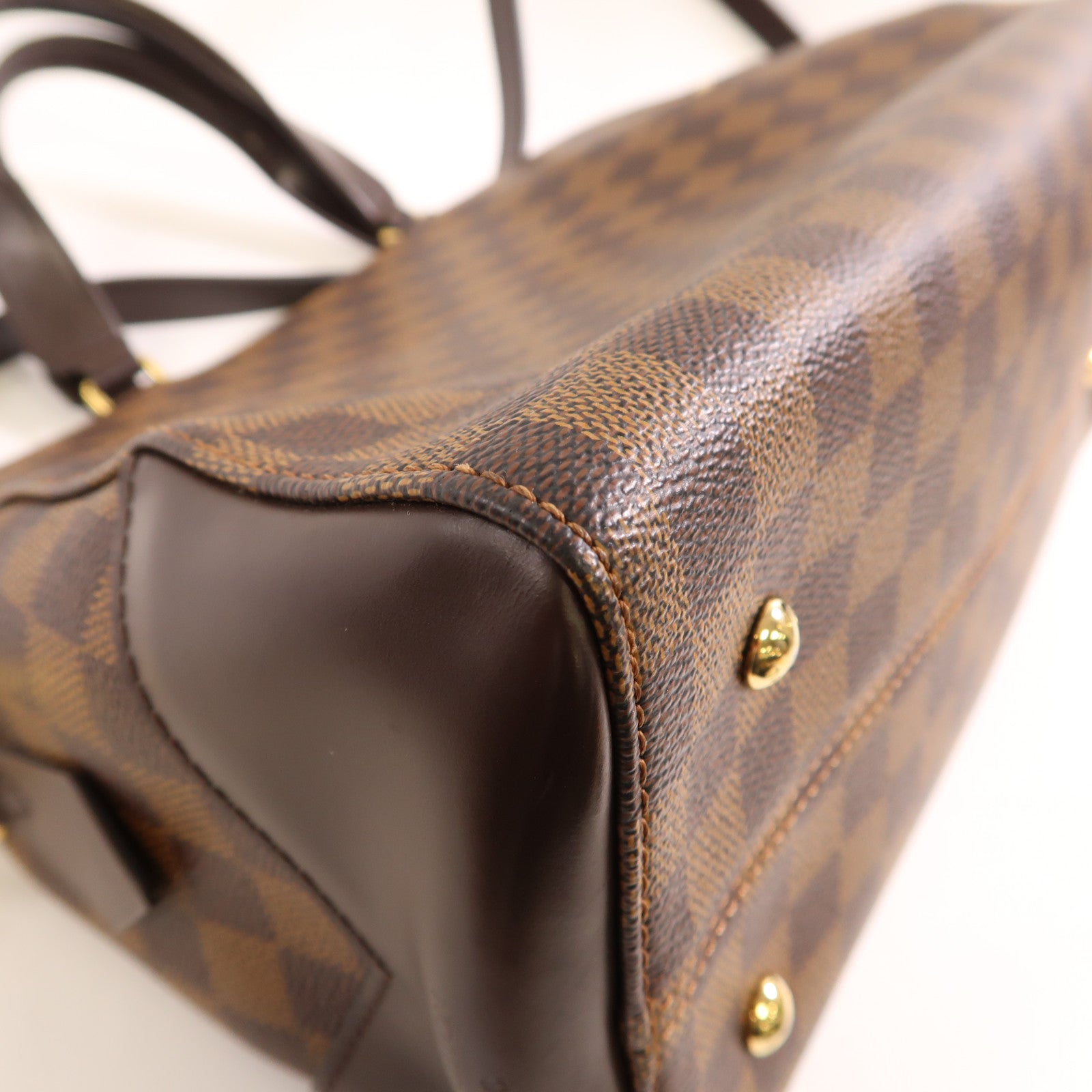 LOUIS VUITTON LV GHW Kensington Bowling 2 Way Shoulder Bag N41505 Damier