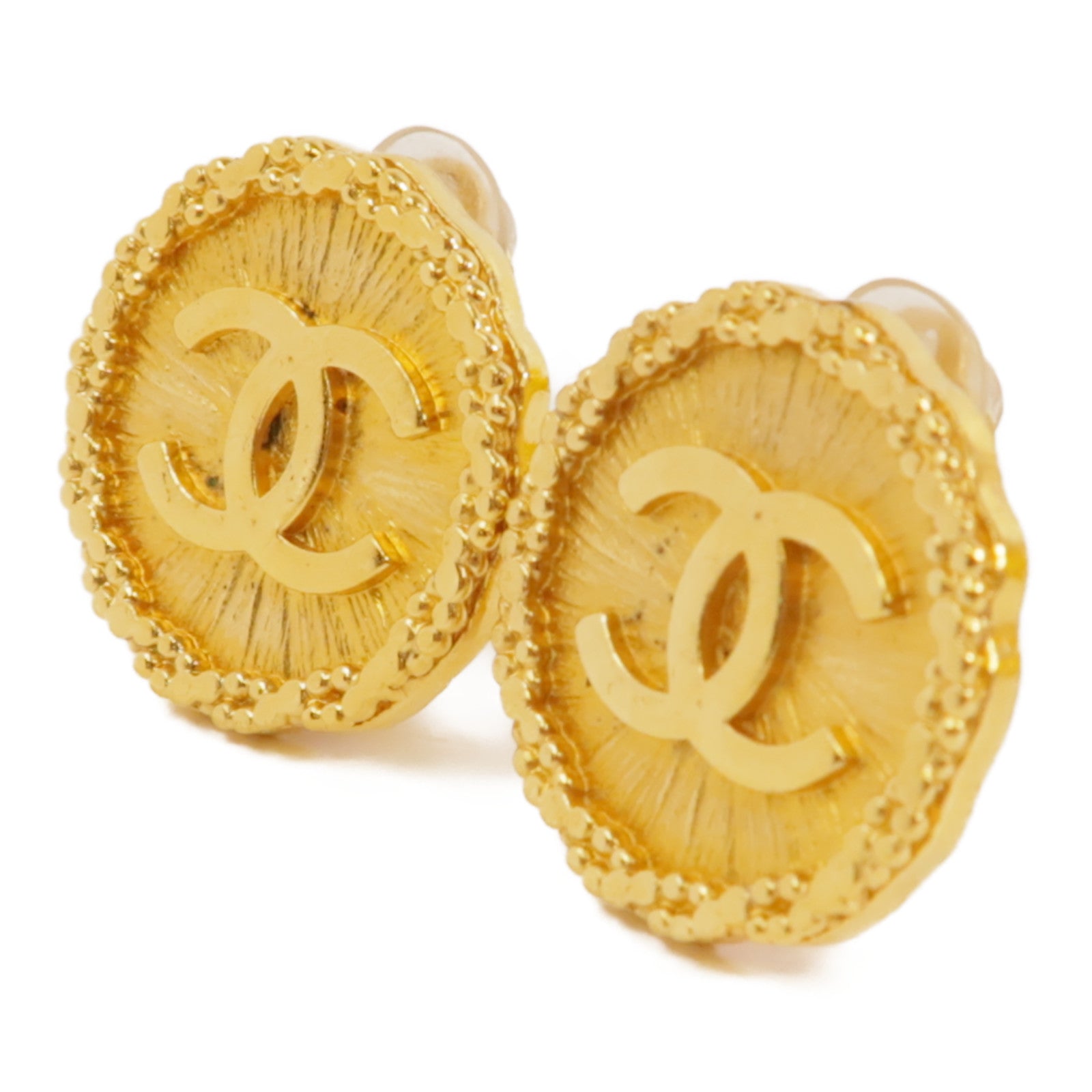 CHANEL Brass Earrings耳環