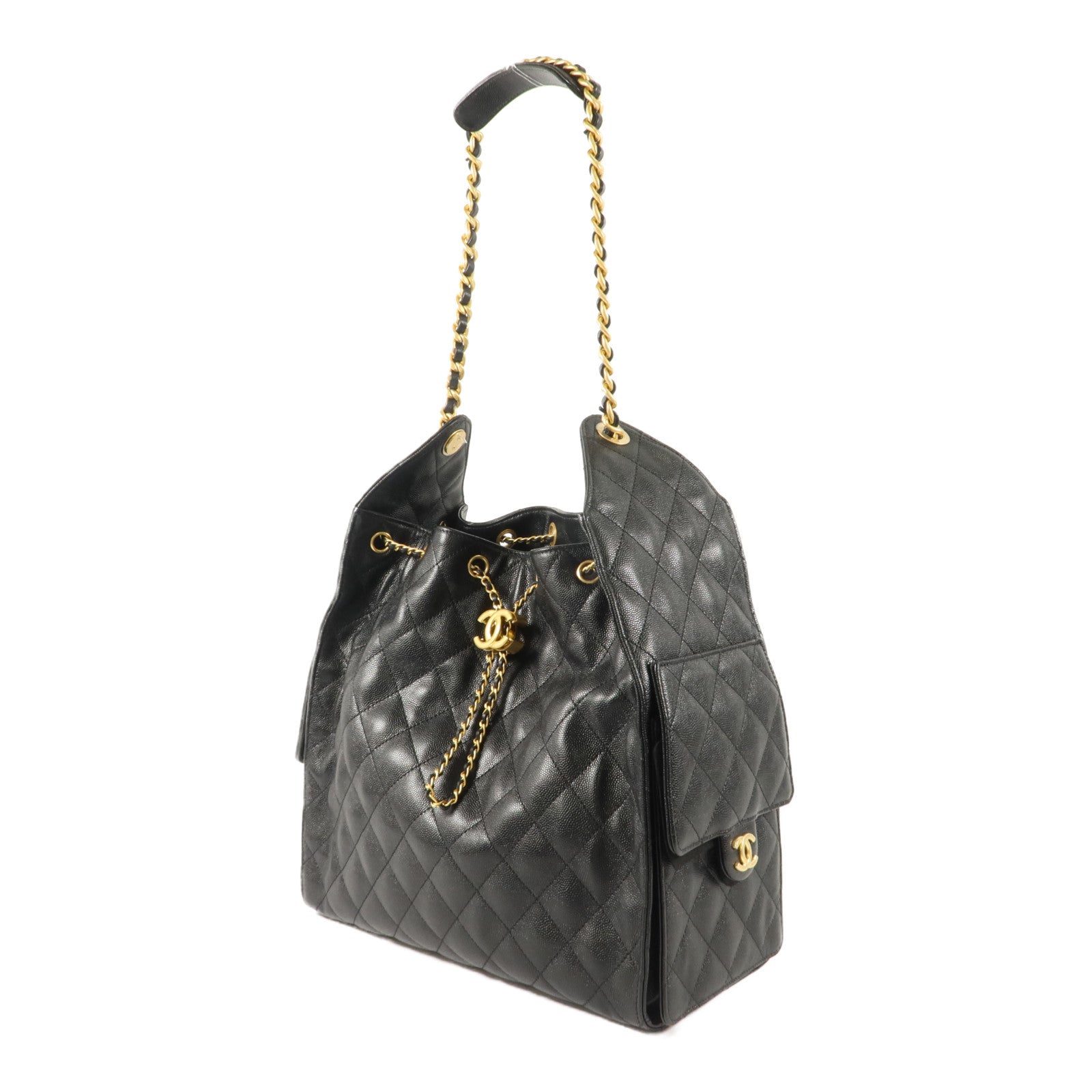 CHANEL 牛皮皮革Chanel 25鏈帶肩背袋