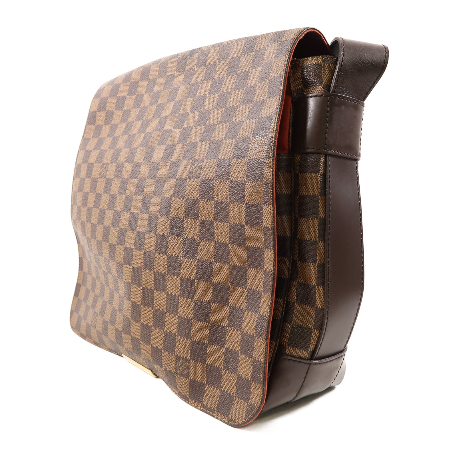 LOUIS VUITTON Damier Ebene Bastille金扣肩背袋啡色