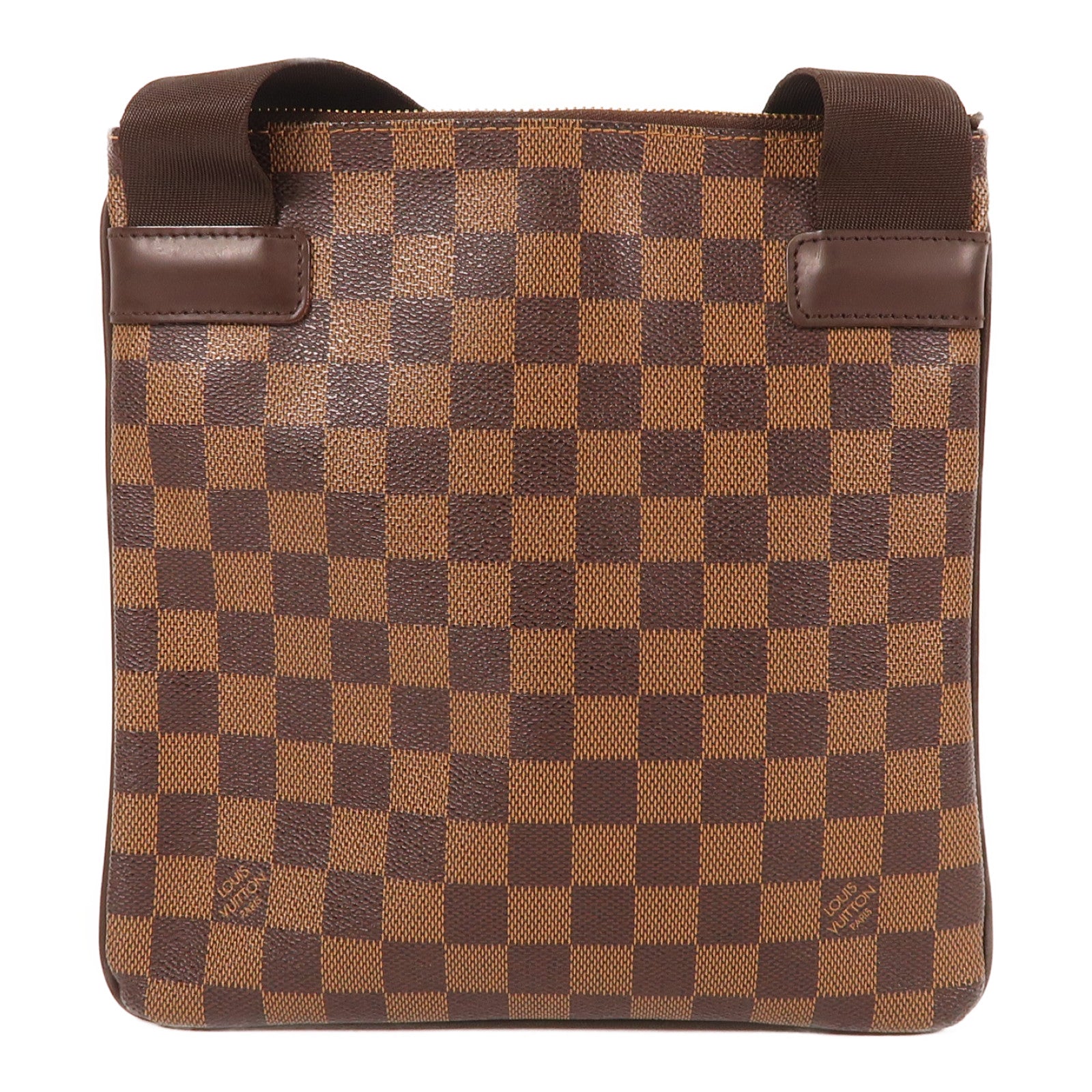 LOUIS VUITTON Damier Ebene Melville肩背袋啡色