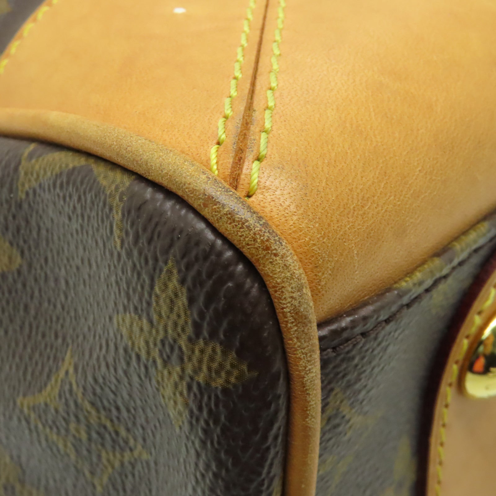 LOUIS VUITTON 【激減優惠】Monogram Retiro PM金扣手挽肩背兩用袋棕色