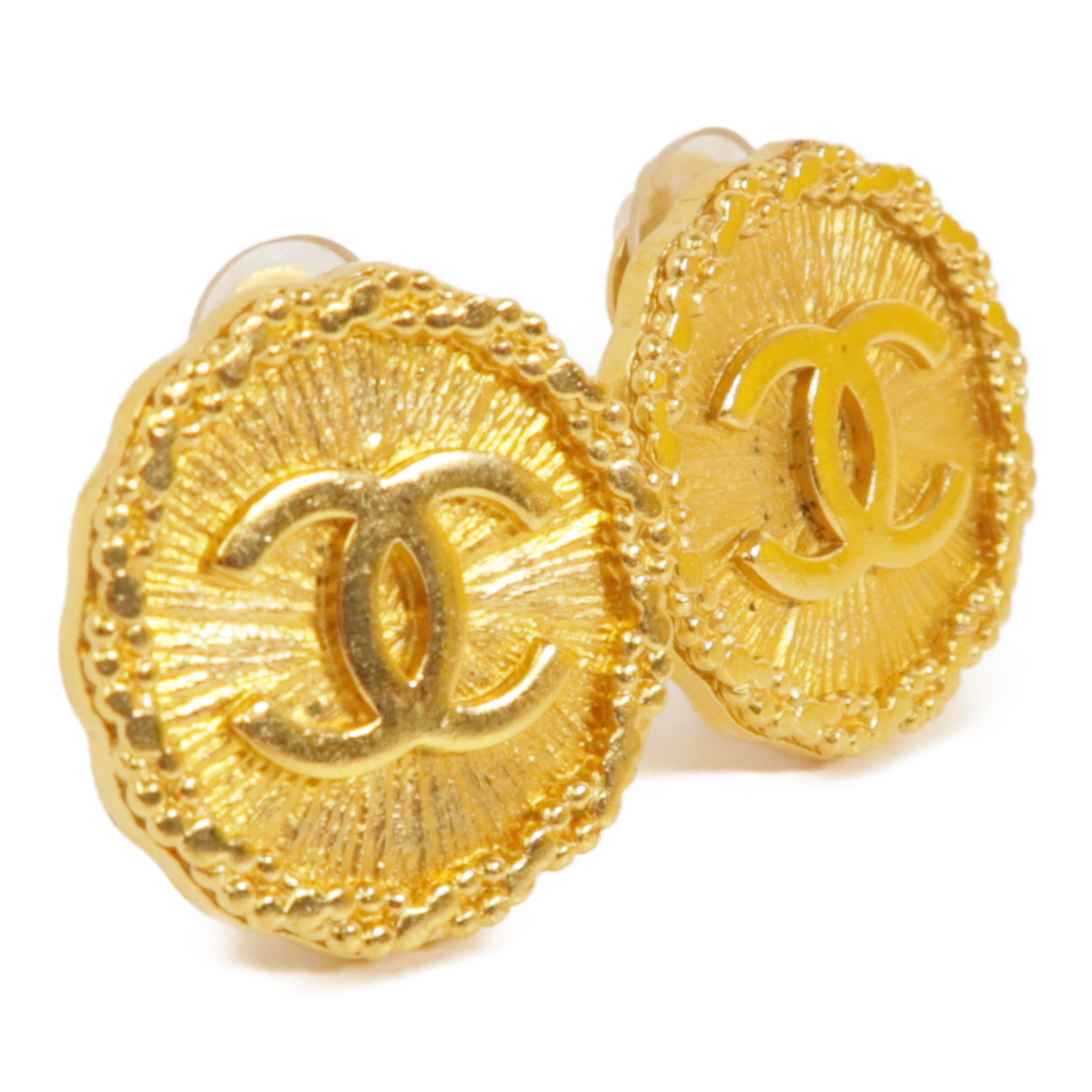 CHANEL Brass Earrings耳環