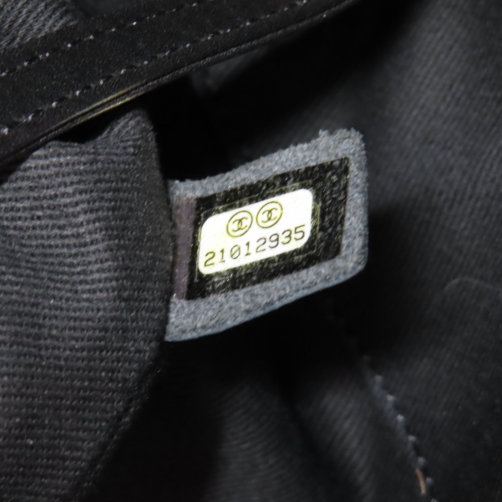 CHANEL 牛皮皮革Chain Shoulder銀扣鏈帶手挽肩背兩用袋
