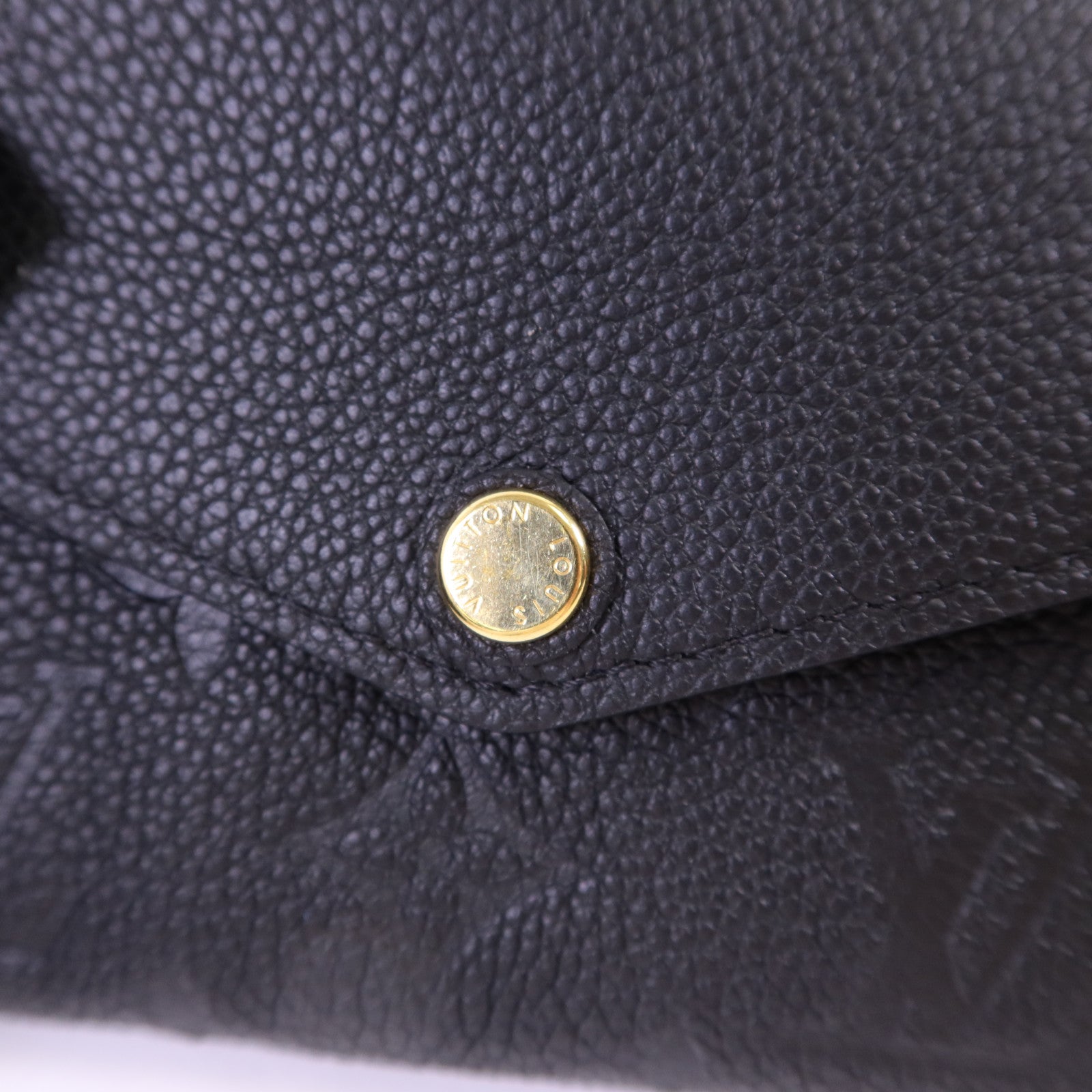 LOUIS VUITTON Monogram Empreinte Sarah Long Wallet金扣長錢包