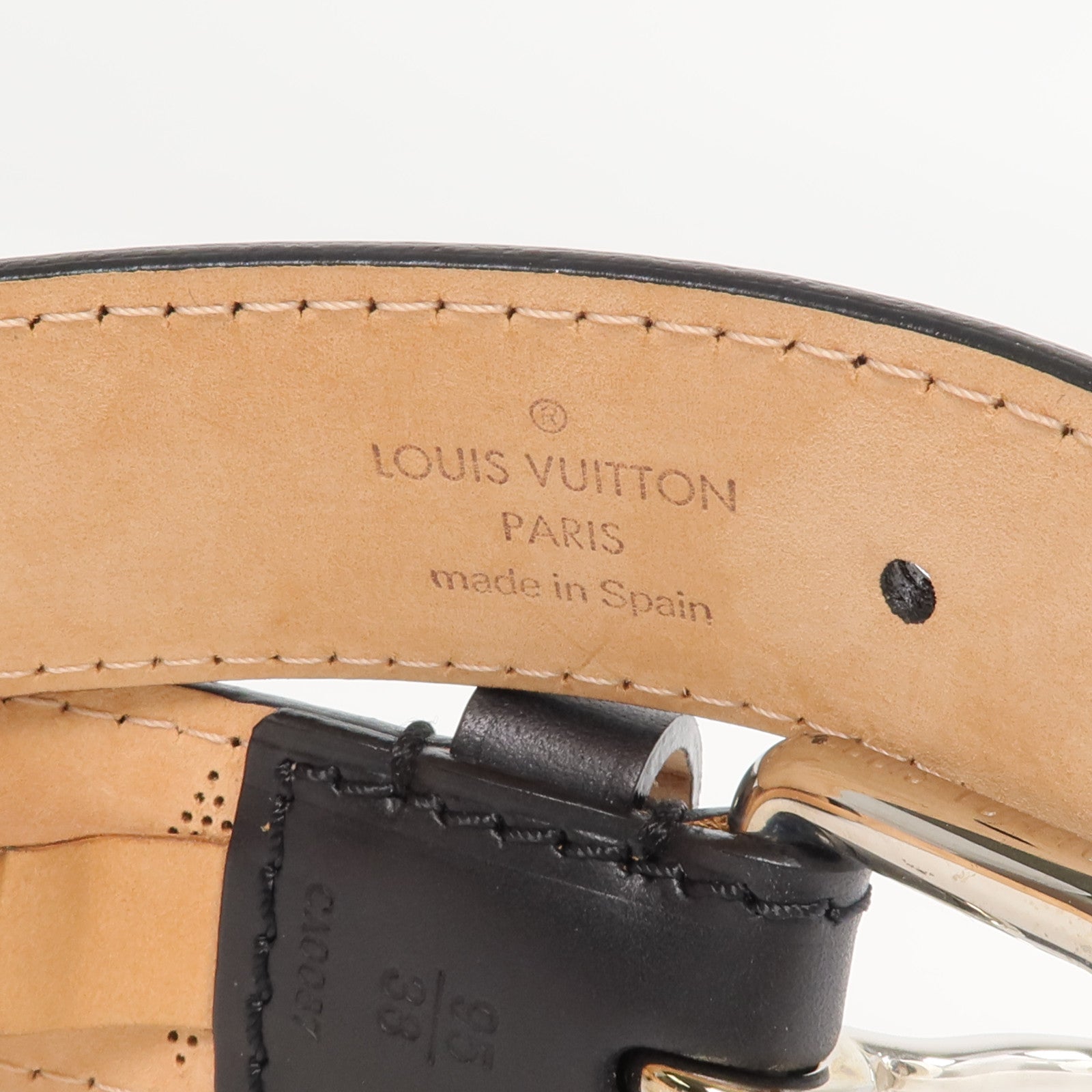 LOUIS VUITTON 牛皮皮革Belt腰帶