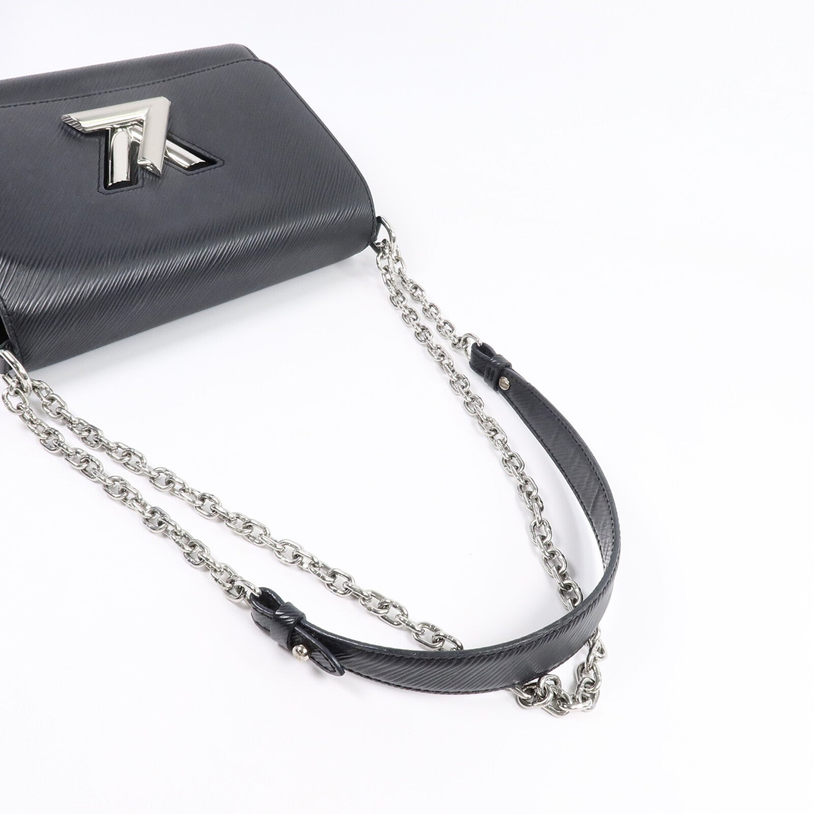 LOUIS VUITTON Epi Twist MM鏈帶肩背袋