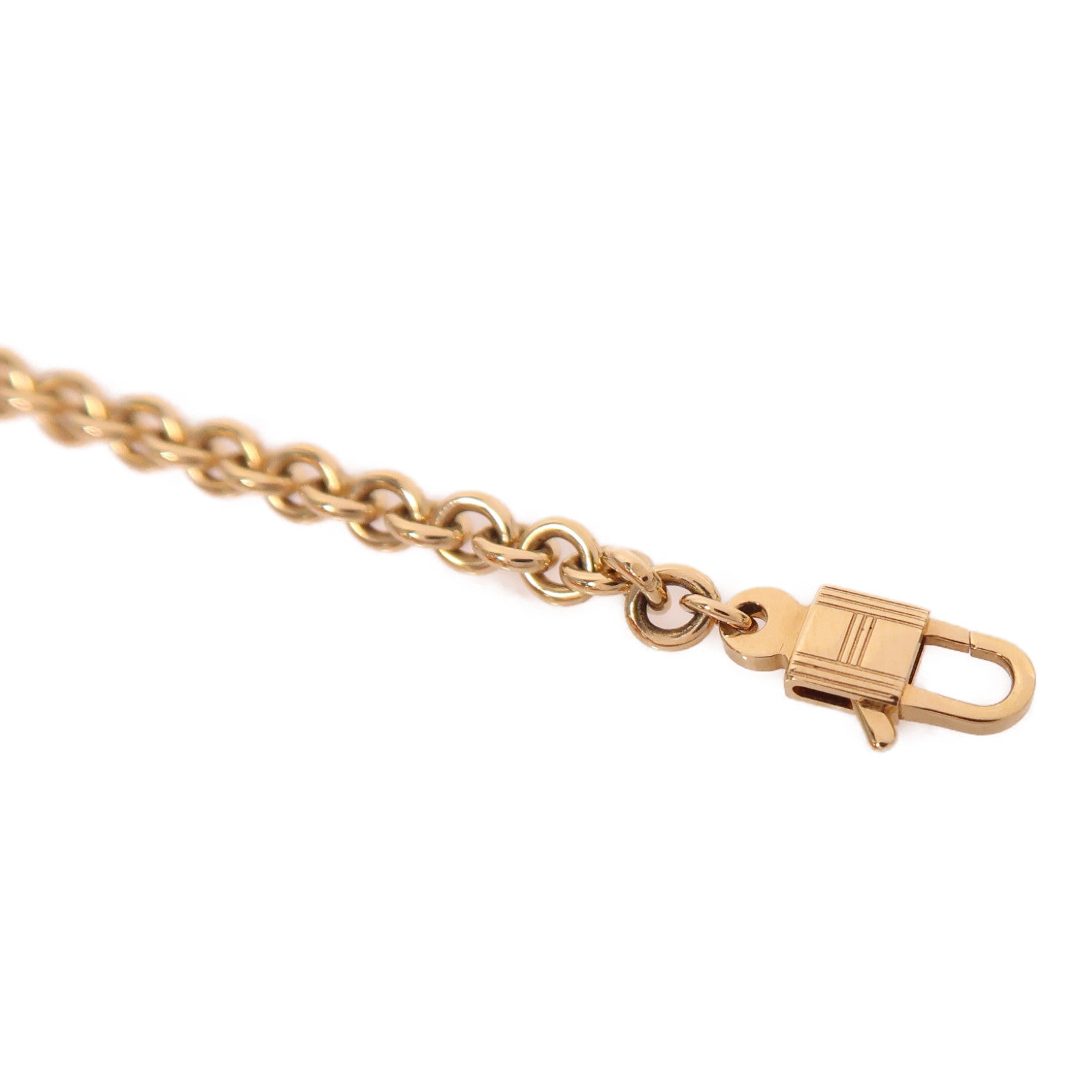 HERMES 18K玫瑰金Amulettes Constance Bracelet手鏈