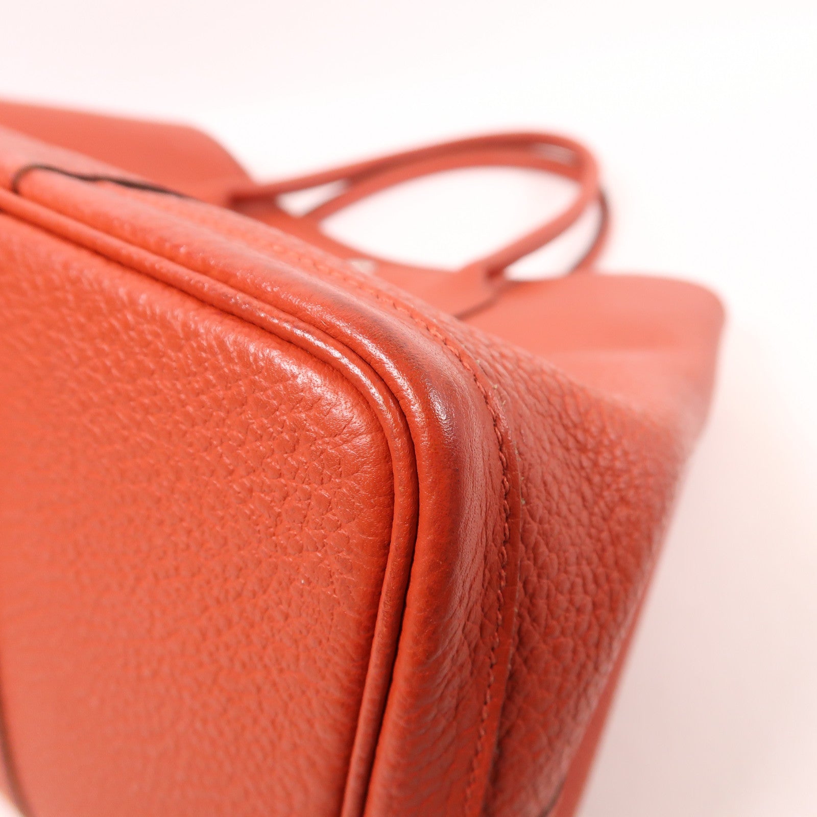 HERMES Negonda皮革Garden Party PM銀扣手挽袋
