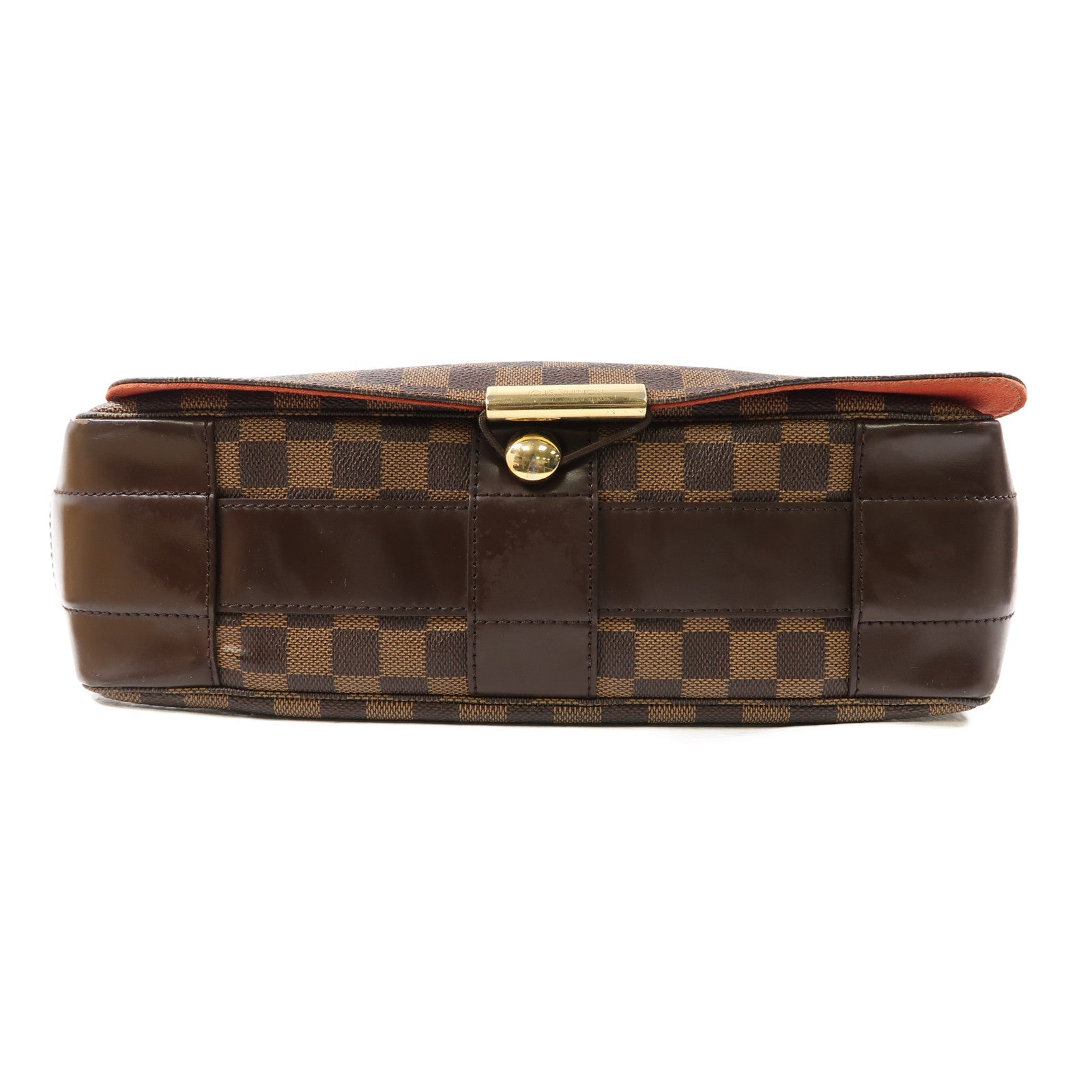 LOUIS VUITTON Damier Ebene Bastille金扣肩背袋啡色