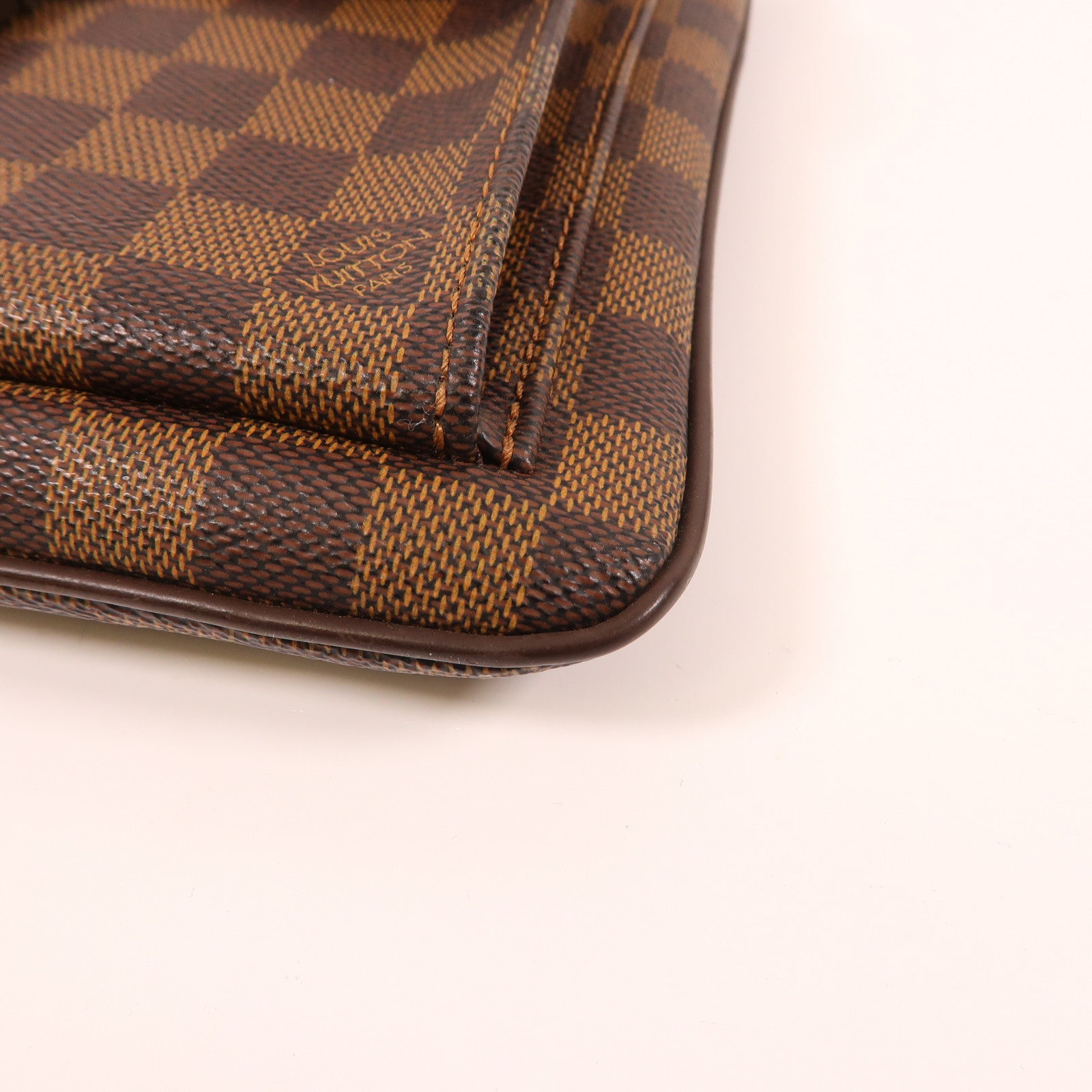 LOUIS VUITTON Damier Ebene Melville肩背袋啡色