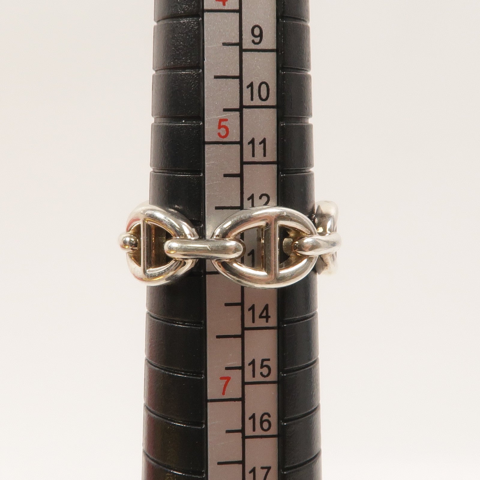 HERMES 925純銀Farandole Ring戒指#52