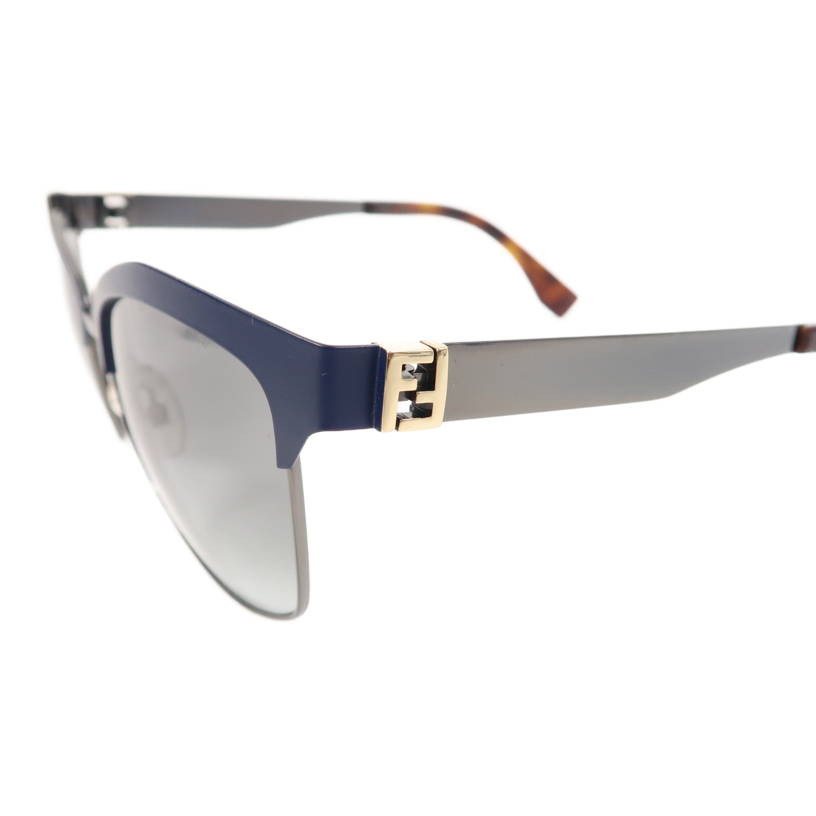 FENDI 【激減優惠】金屬Sunglass太陽眼鏡藍色