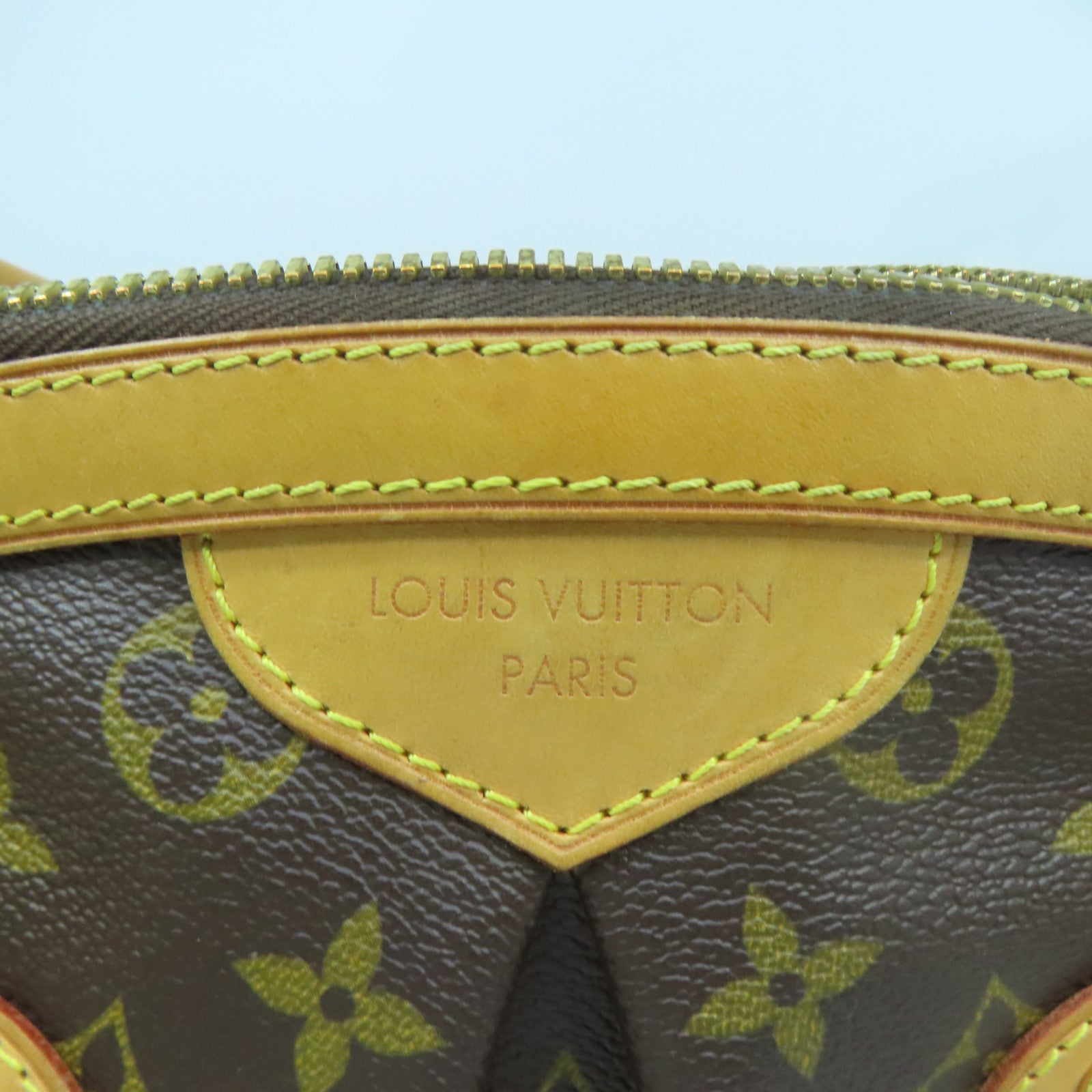 LOUIS VUITTON 【激減優惠】Monogram Tivoli GM金扣手挽袋啡色