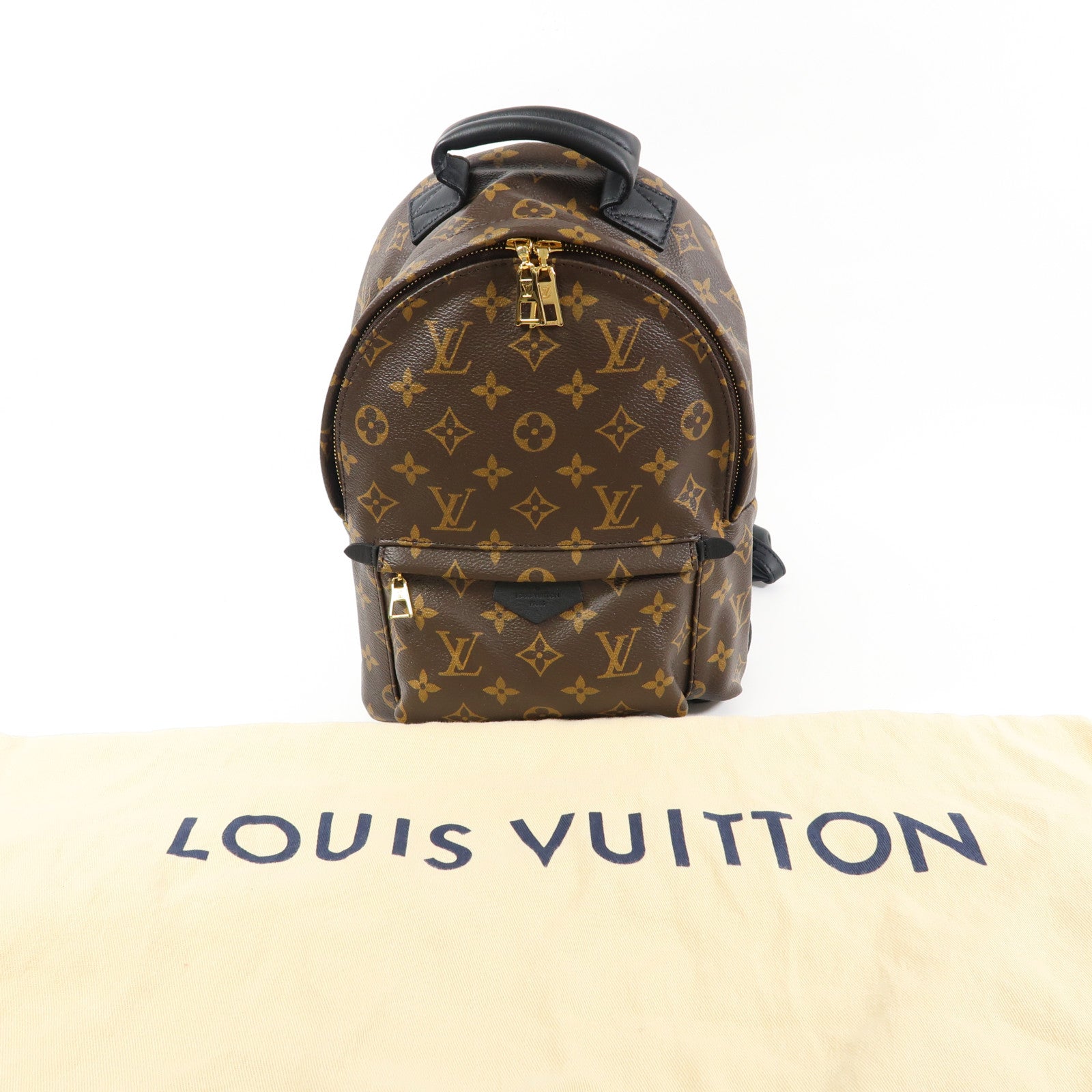 LOUIS VUITTON Monogram Palm Spring金扣背包