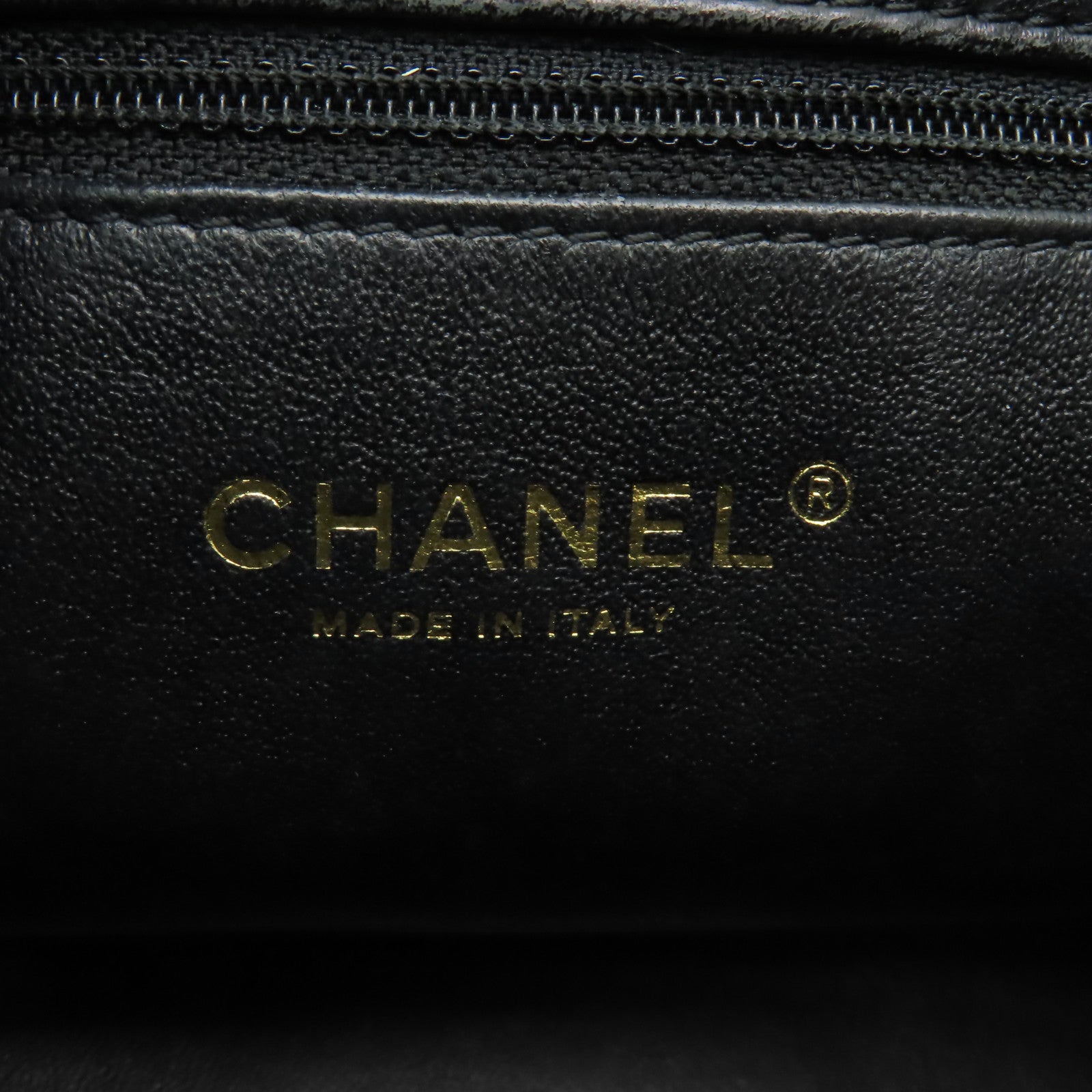CHANEL 【激減優惠】菱格羊皮皮革Chain Choulder Bag金扣鏈帶肩背袋黒色