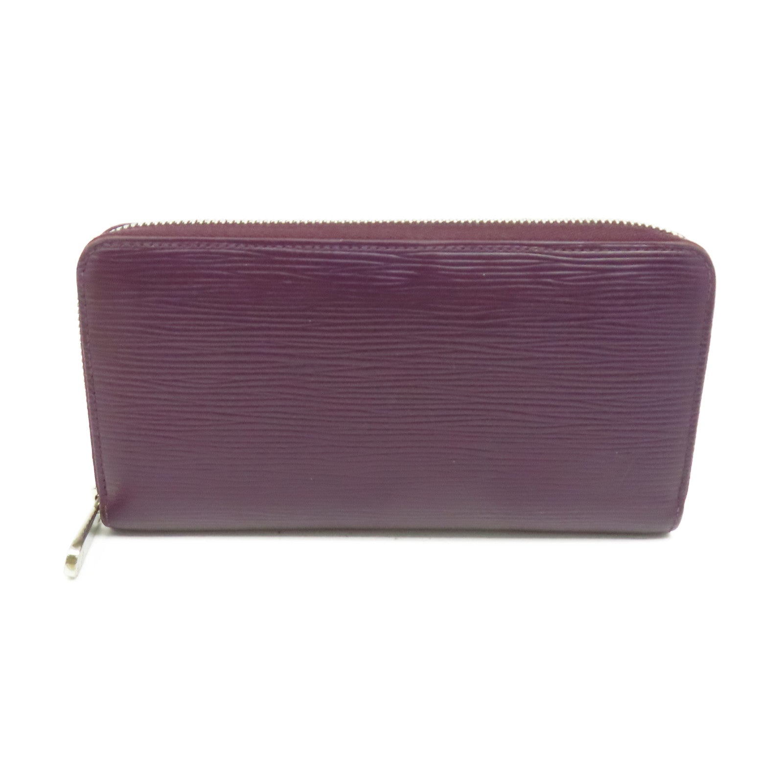 LOUIS VUITTON 【激減優惠】Epi Round Zipper Long Wallet銀扣拉鏈長錢包紫色