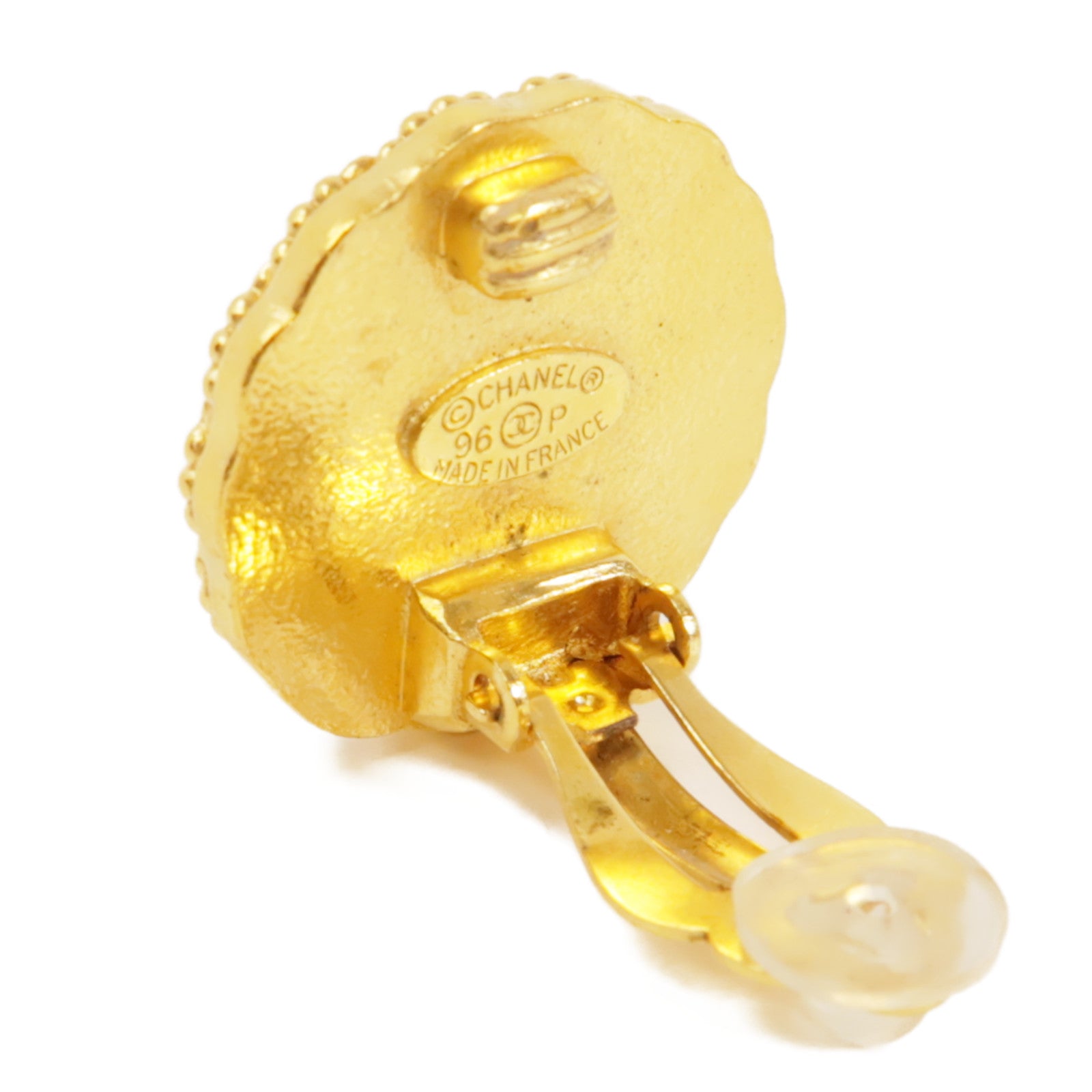 CHANEL Brass Earrings耳環