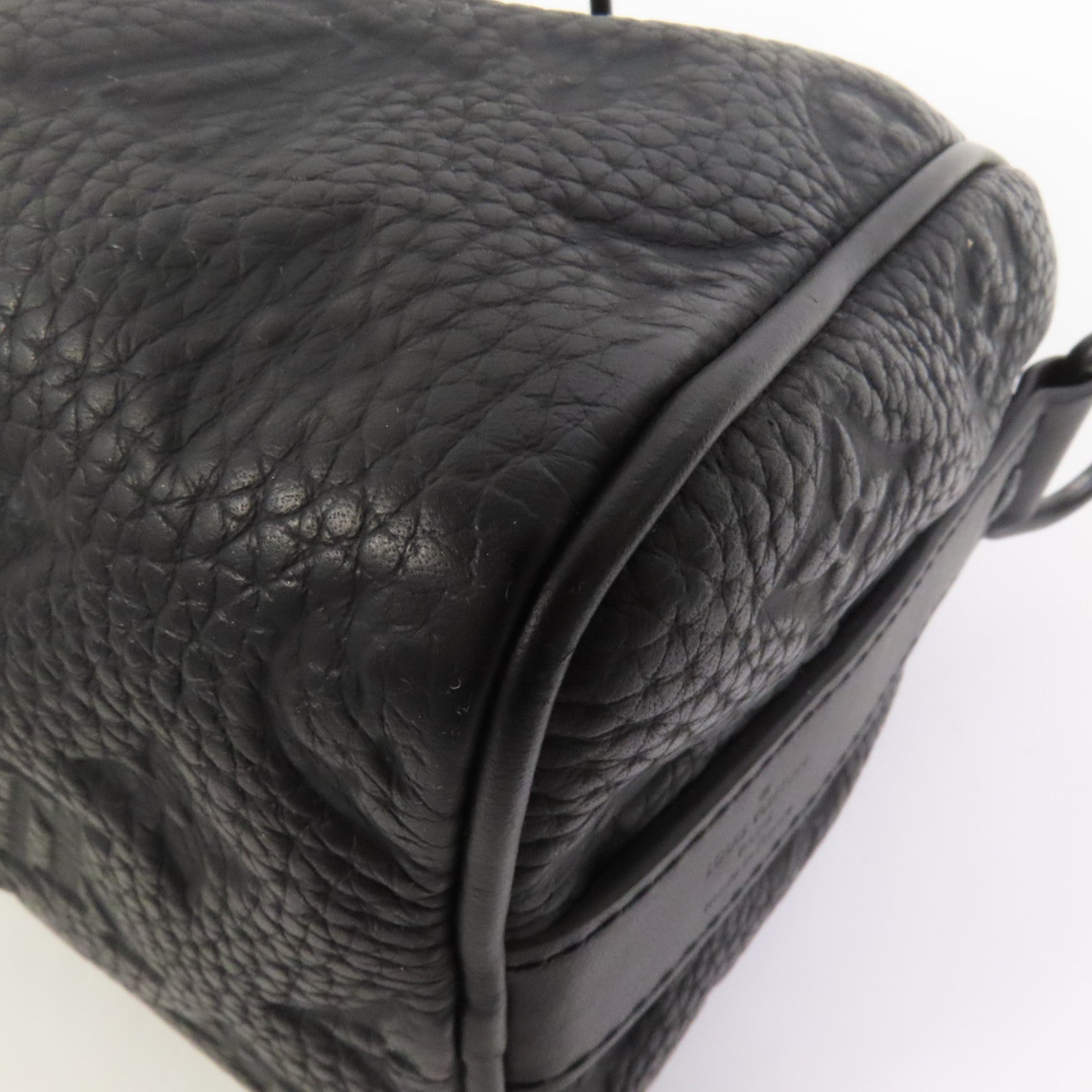 LOUIS VUITTON Taurillon Monogram Keepall Bandouliere 25手挽肩背兩用袋
