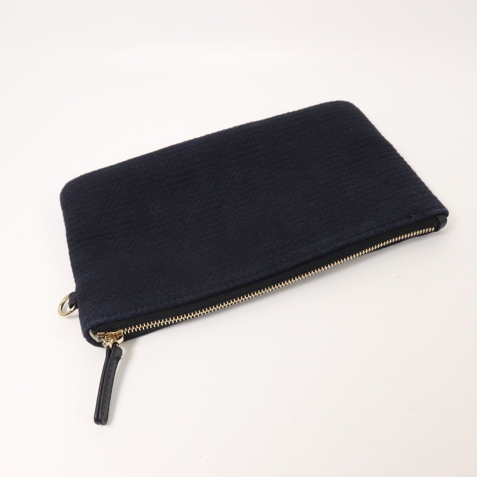 CHANEL 帆布Deauville MM鏈帶手挽肩背兩用袋