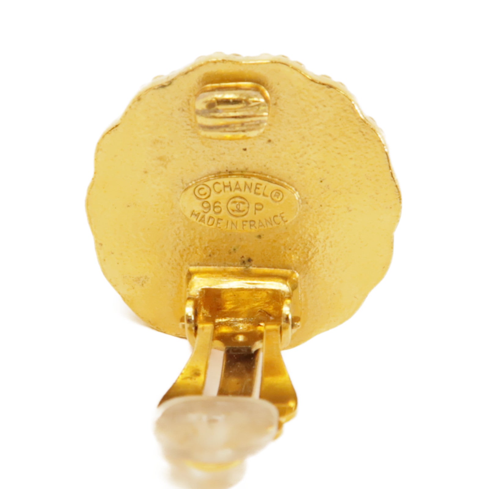 CHANEL Brass Earrings耳環