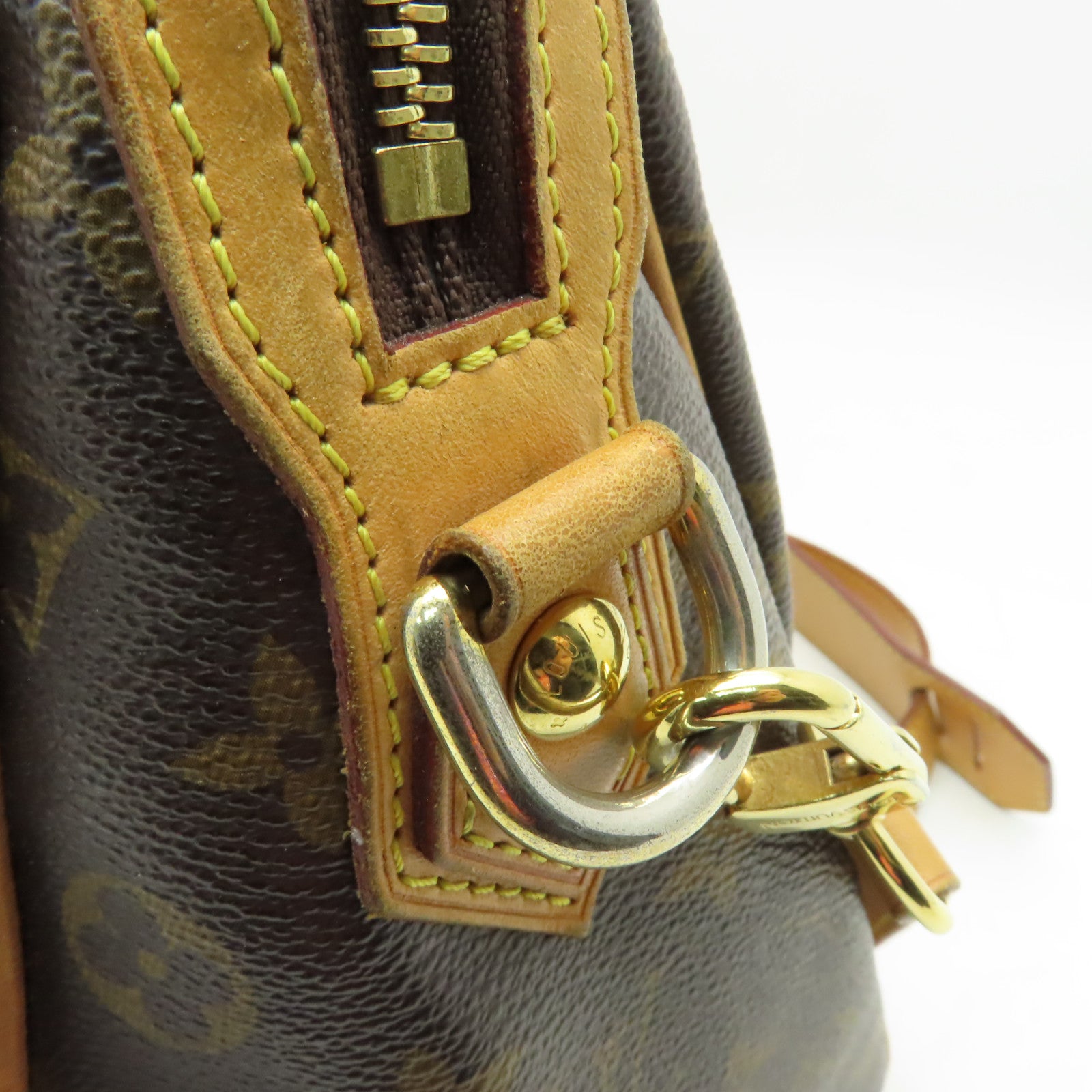 LOUIS VUITTON 【激減優惠】Monogram Retiro PM金扣手挽肩背兩用袋棕色