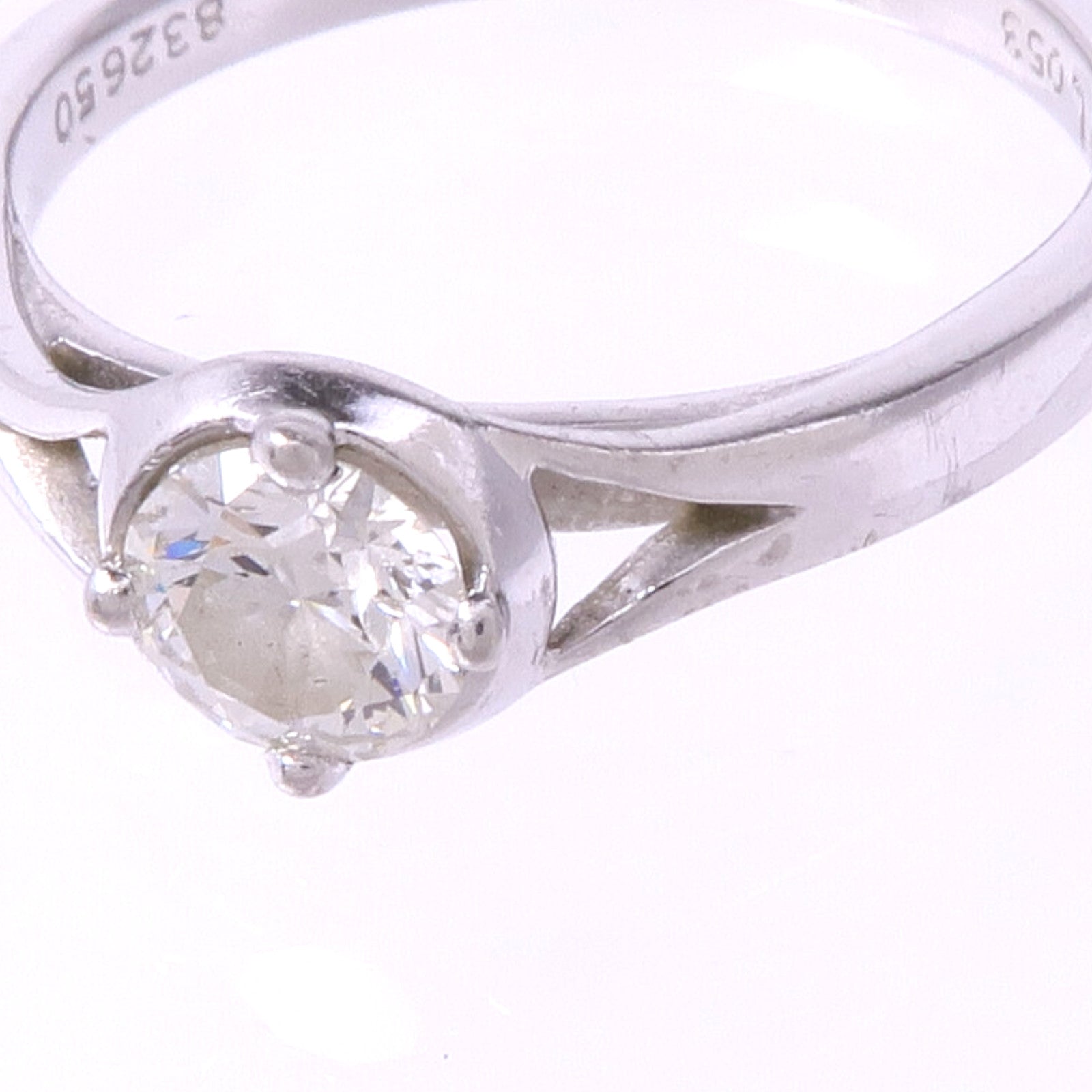 JEWELRY PT950鉑金Diamond Ring鑽石戒指US#7.25