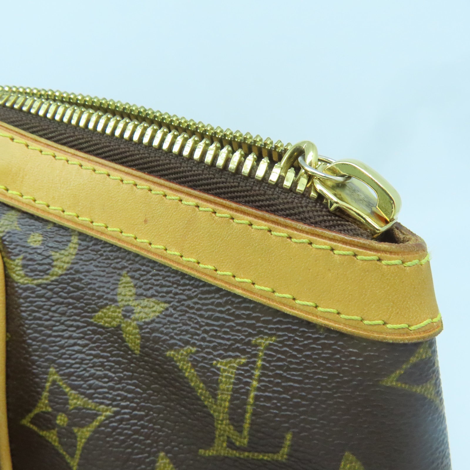 LOUIS VUITTON 【激減優惠】Monogram Tivoli GM金扣手挽袋啡色