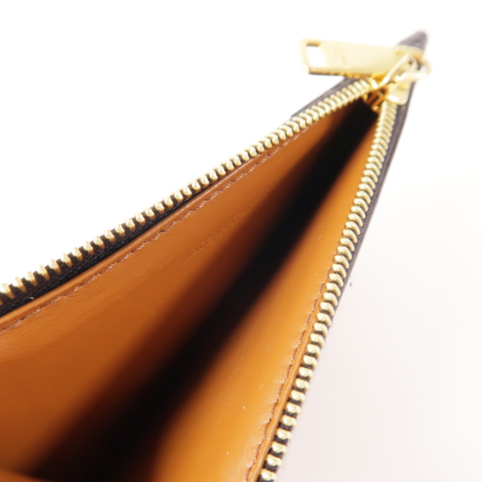 CELINE 塗層帆布Card Case金扣零錢包