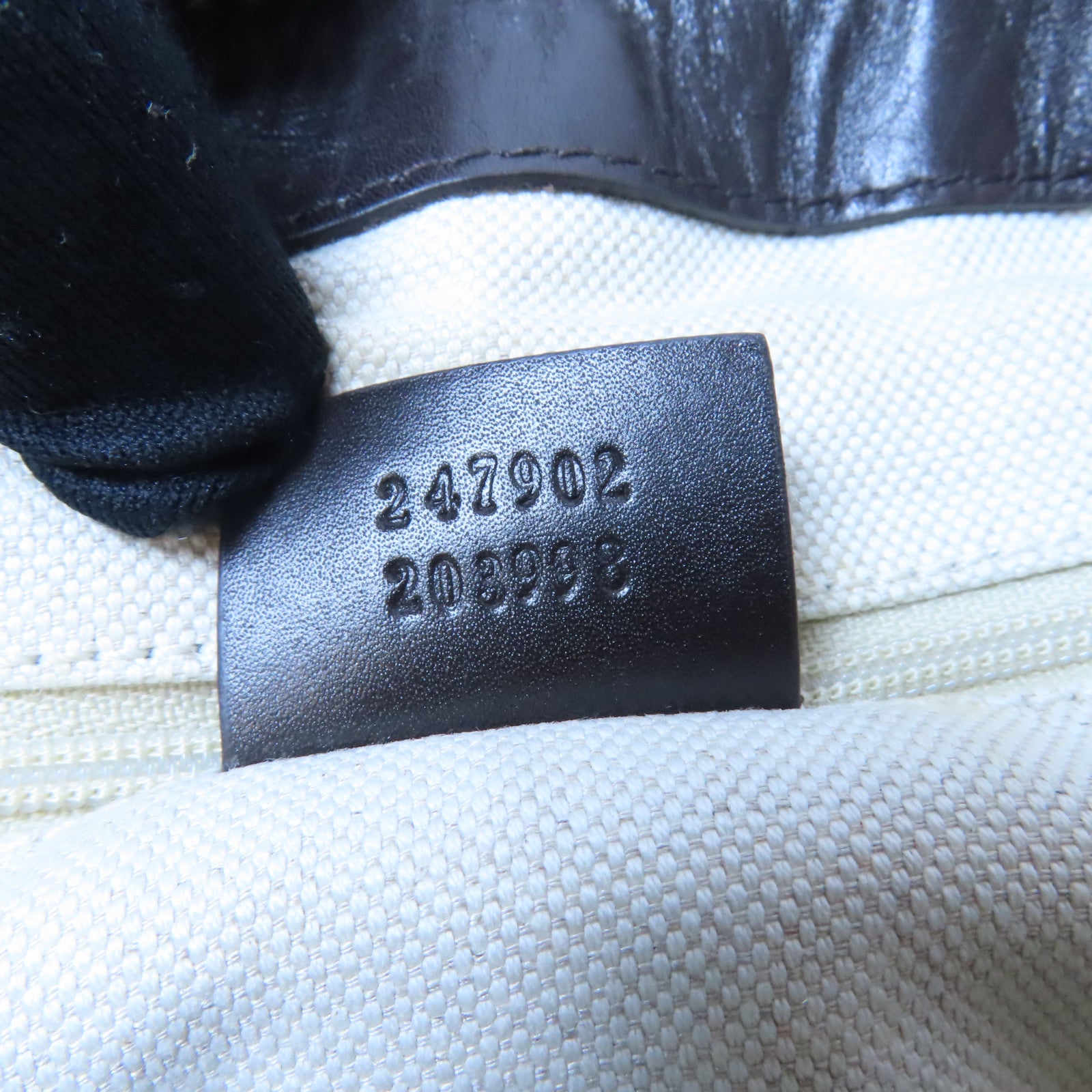 GUCCI 帆布Shoulder Bag金扣手挽肩背兩用袋啡色