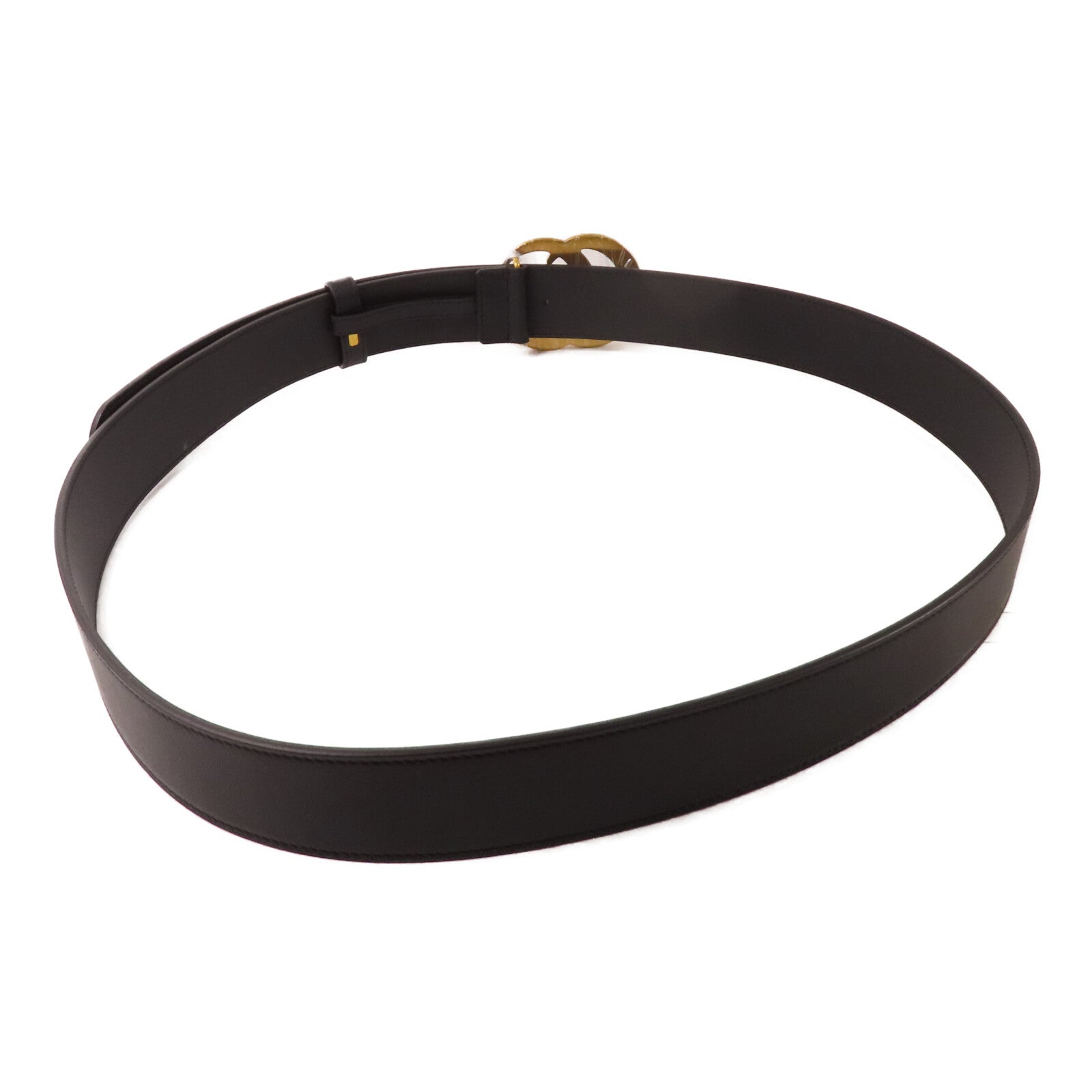 GUCCI 牛皮皮革Belt金扣皮帶