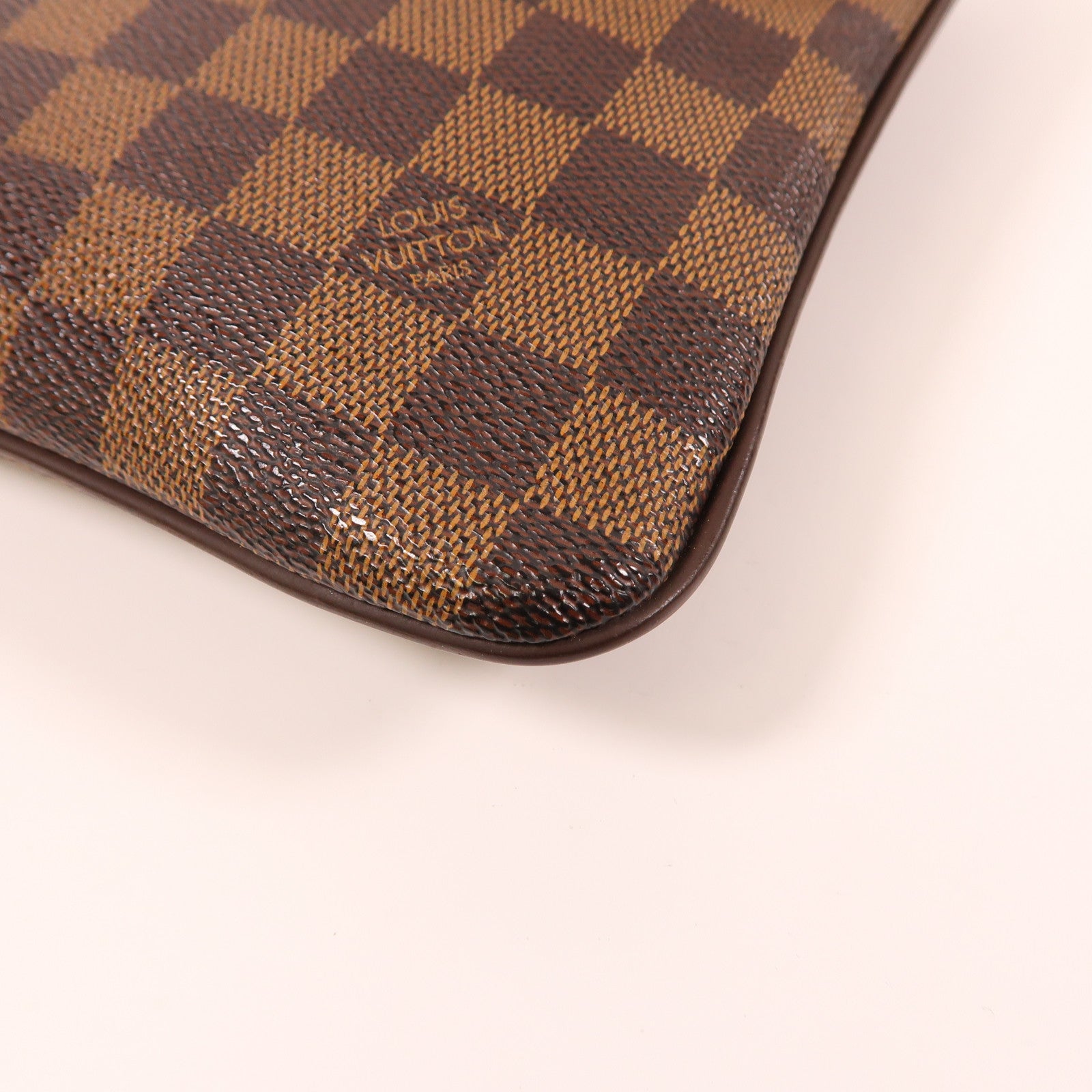 LOUIS VUITTON Damier Ebene Melville肩背袋啡色