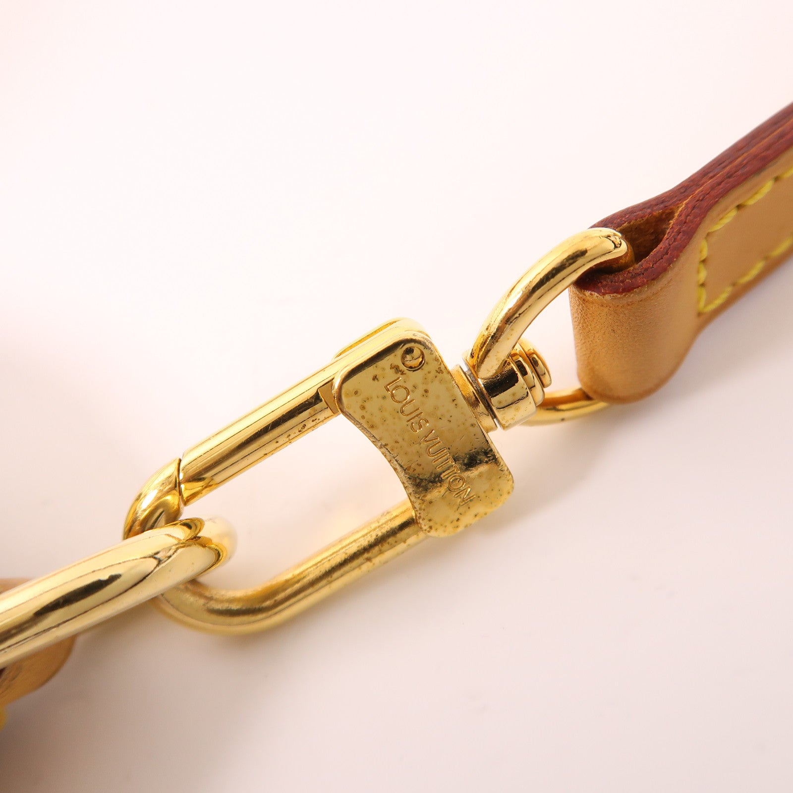 LOUIS VUITTON Monogram Palermo GM金扣手挽肩背兩用袋棕色