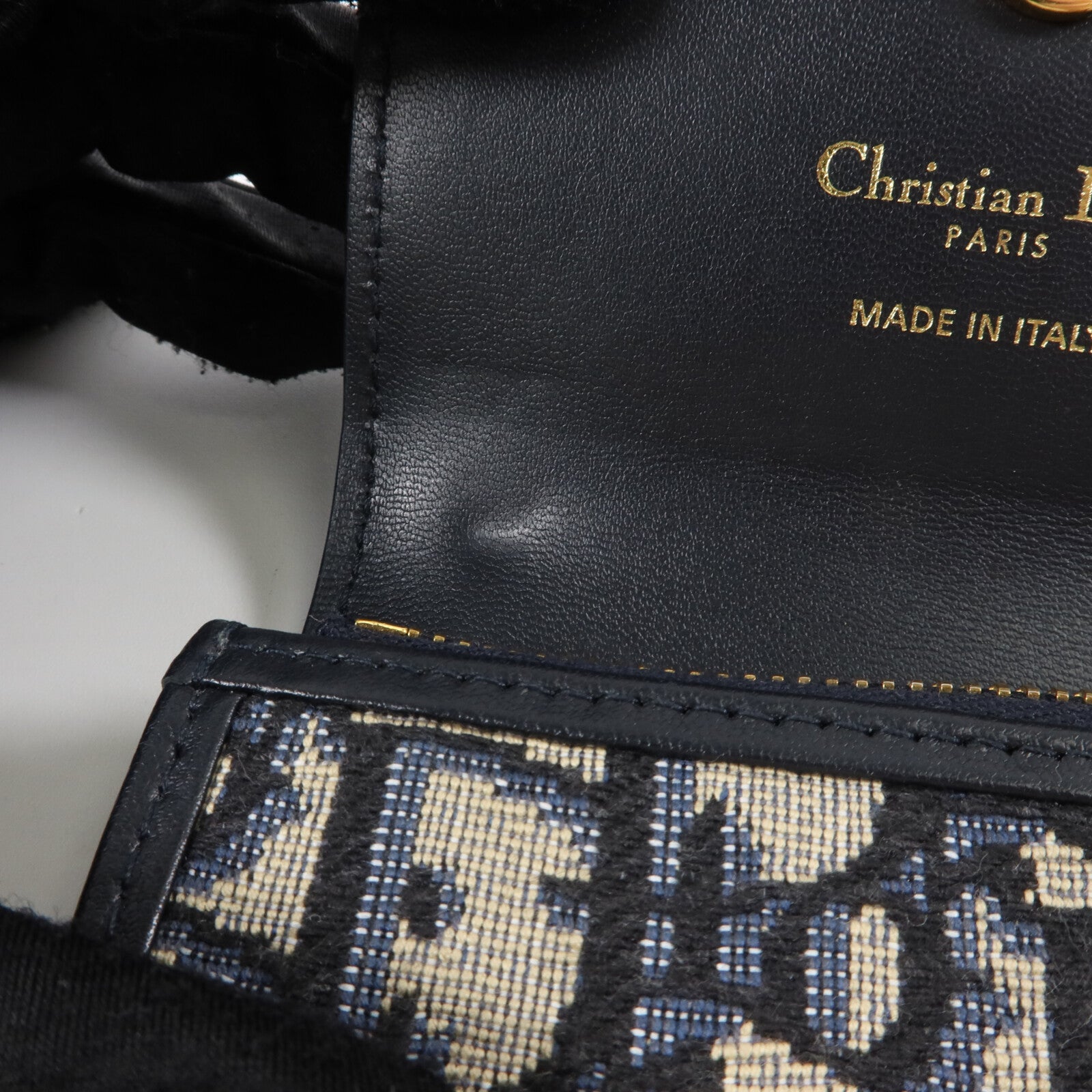 Dior 帆布30 Montaigne Glycine Wallet錢包