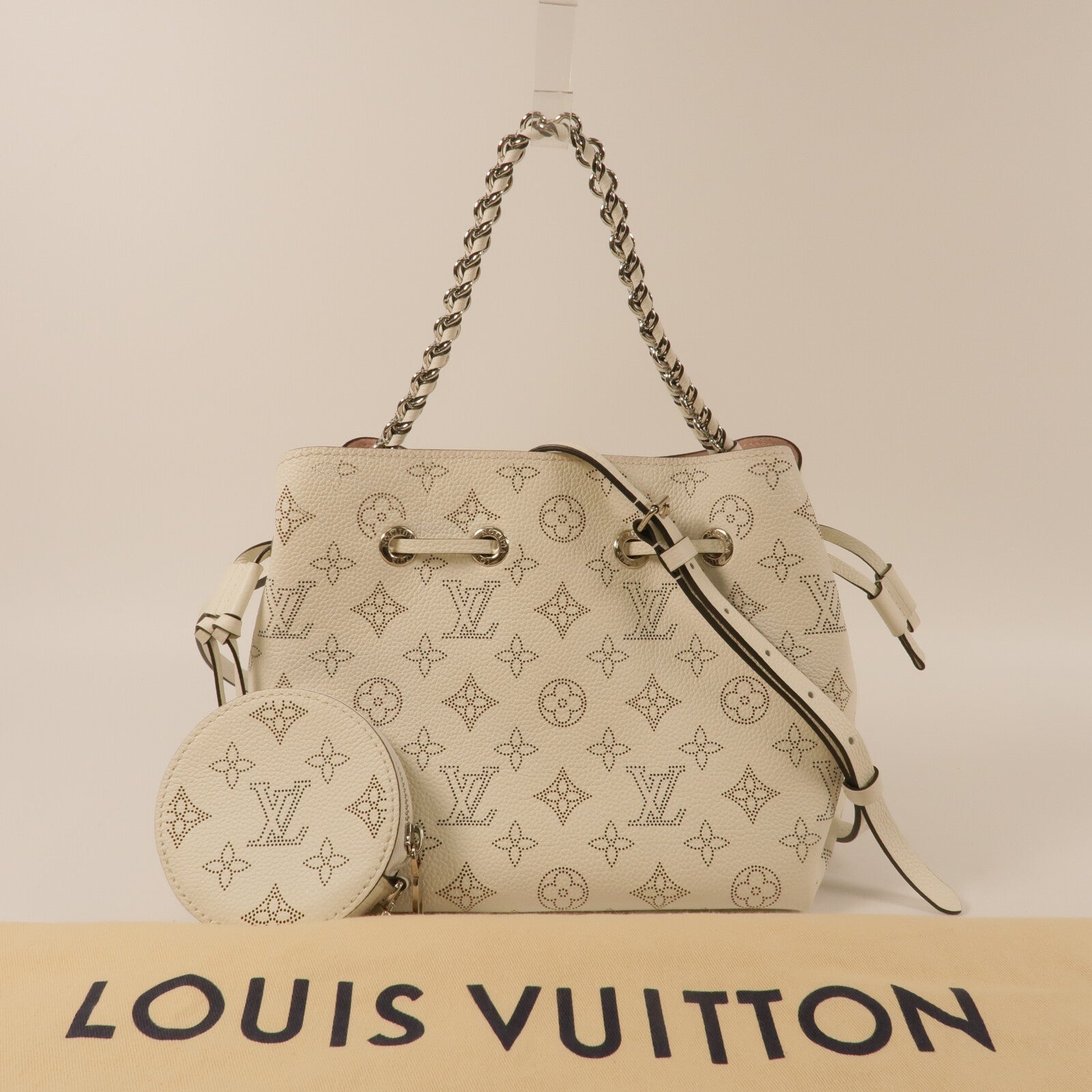 LOUIS VUITTON Mahina Bella鏈帶手挽肩背兩用袋