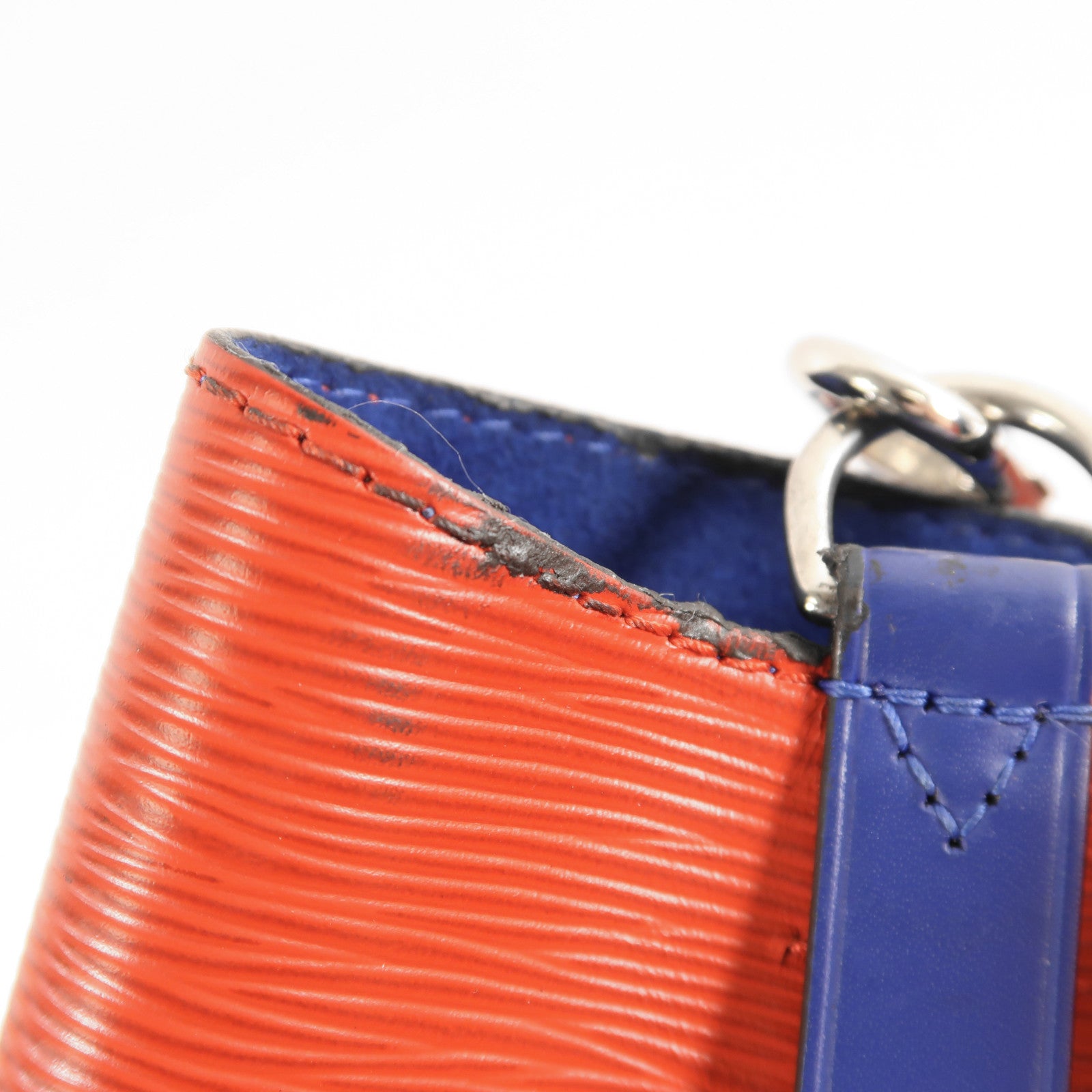 LOUIS VUITTON Epi NeoNoe MM銀扣手挽肩背兩用袋