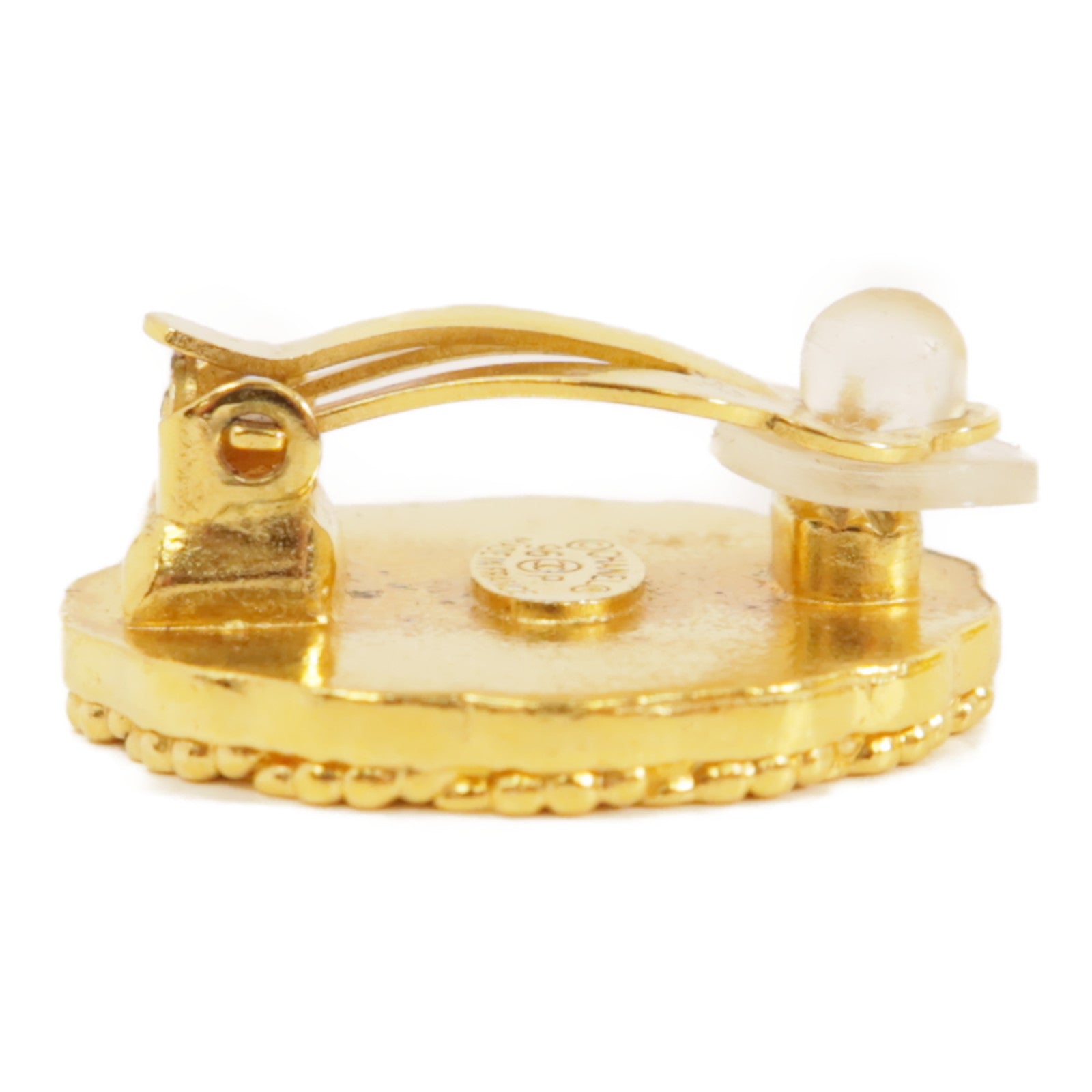 CHANEL Brass Earrings耳環