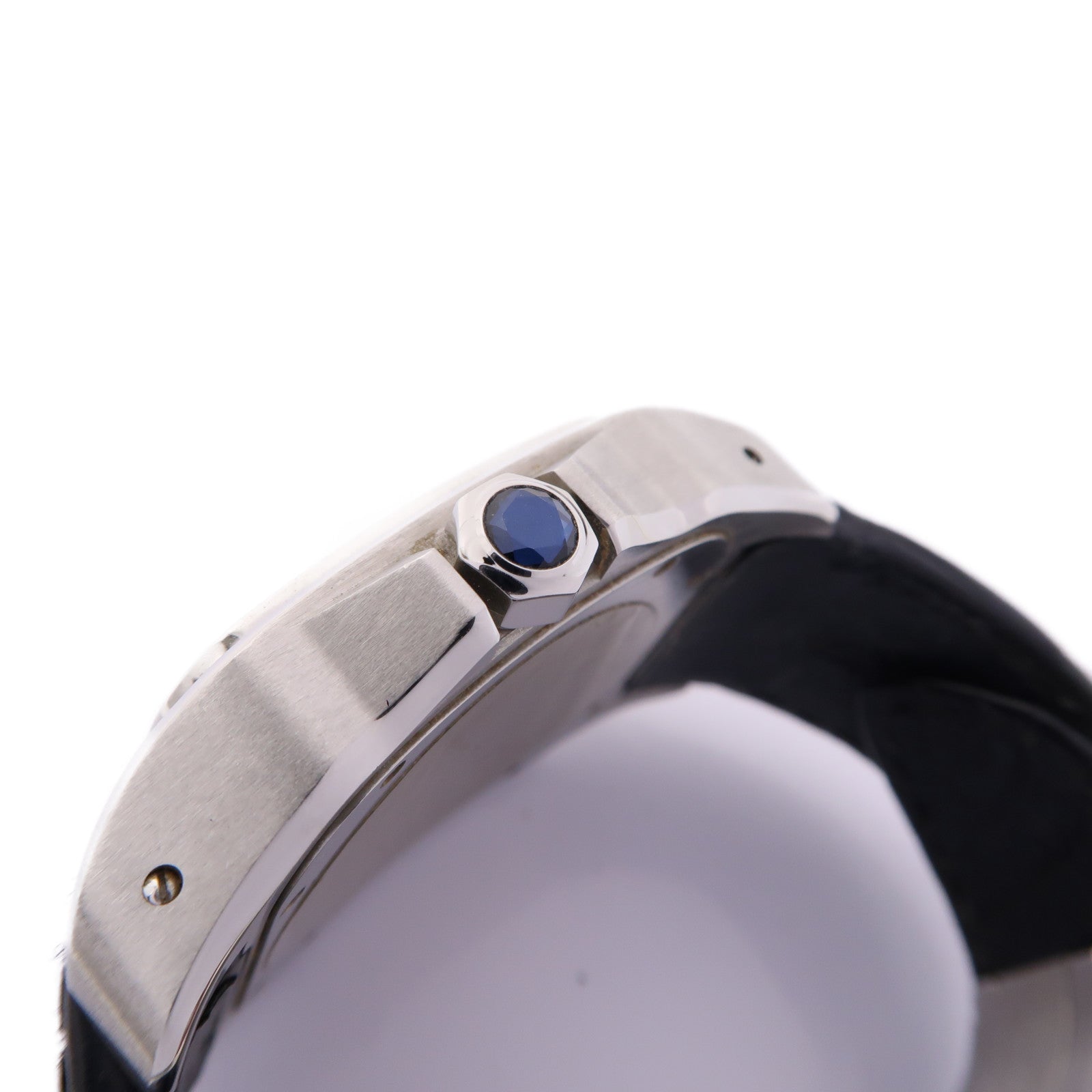 CARTIER Santos 100不鏽鋼手錶自動機芯白色