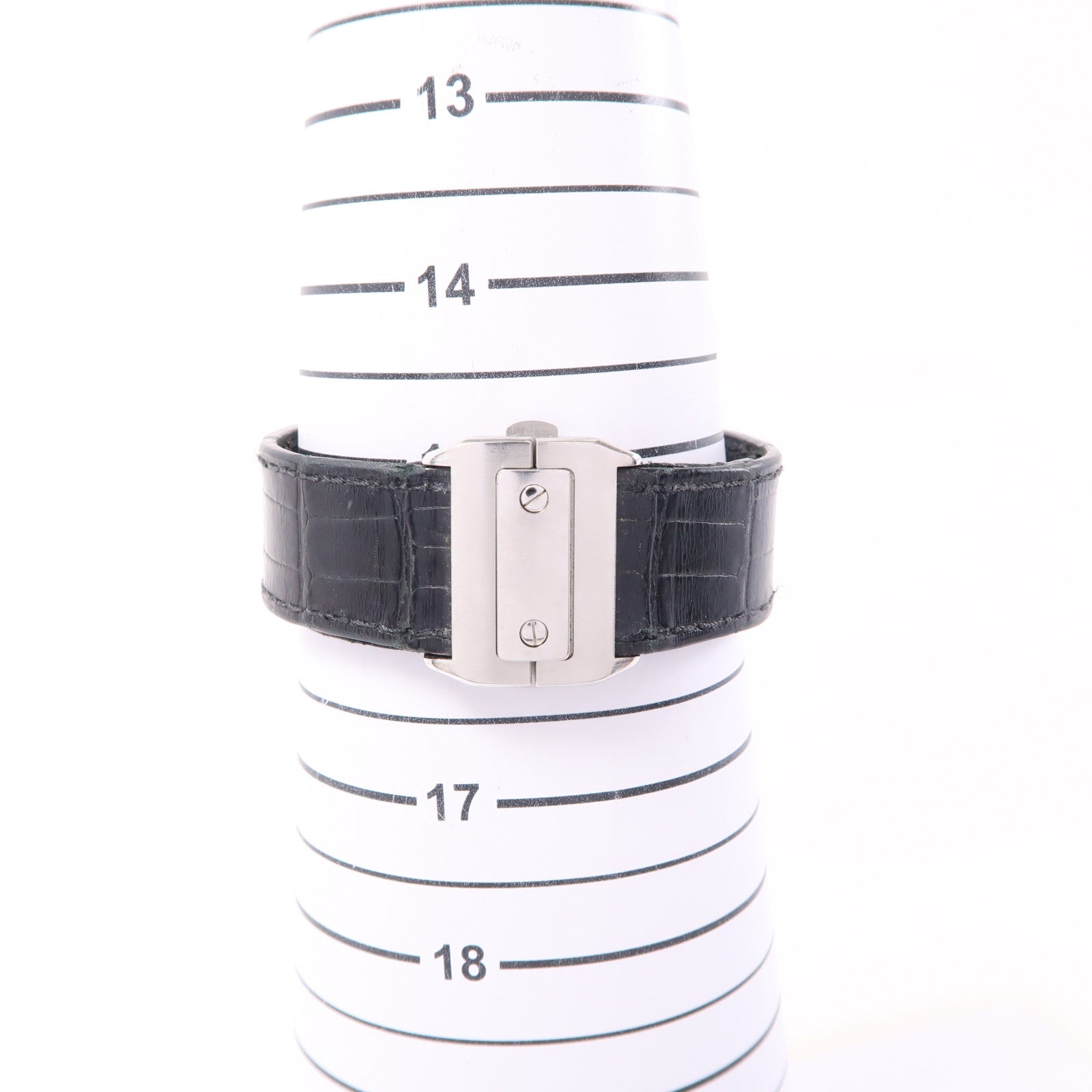 CARTIER Santos 100不鏽鋼手錶自動機芯白色
