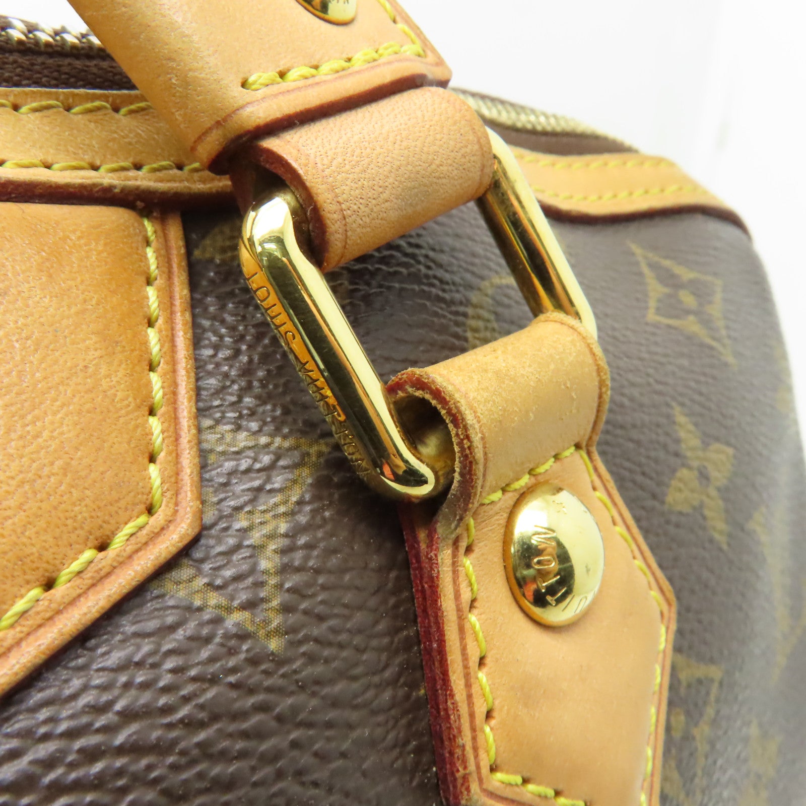 LOUIS VUITTON 【激減優惠】Monogram Retiro PM金扣手挽肩背兩用袋棕色