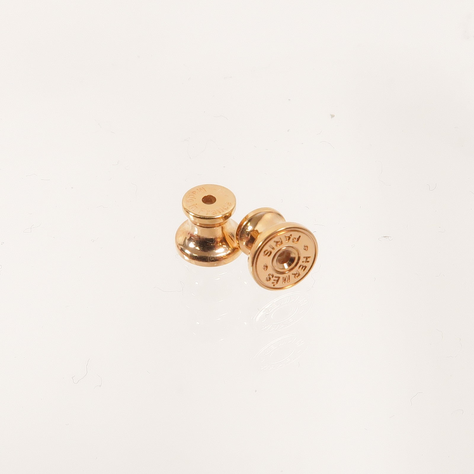 HERMES 金屬Mini Maillon Earrings耳環