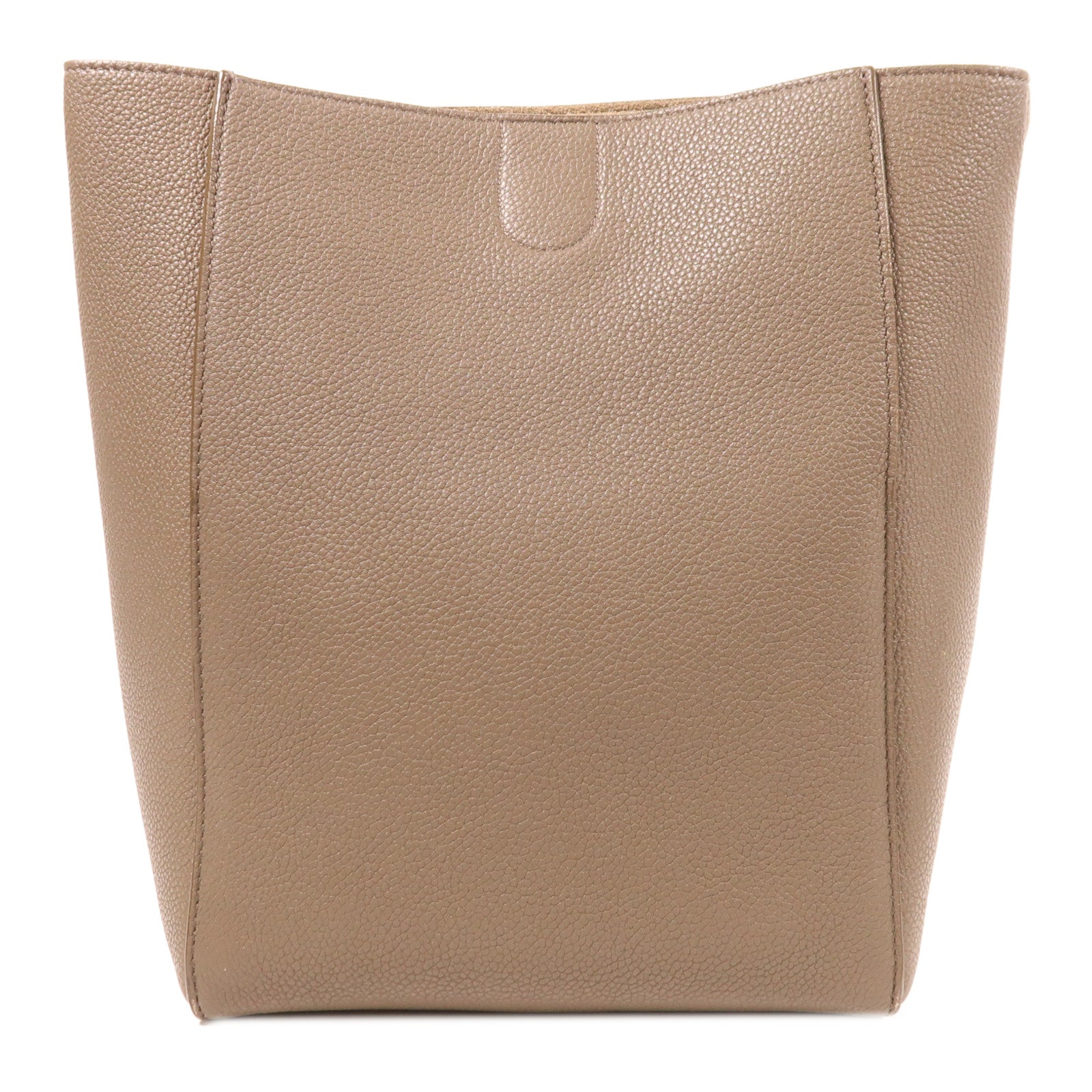 CELINE 牛皮皮革Sangle Bucket Bag金扣肩背袋