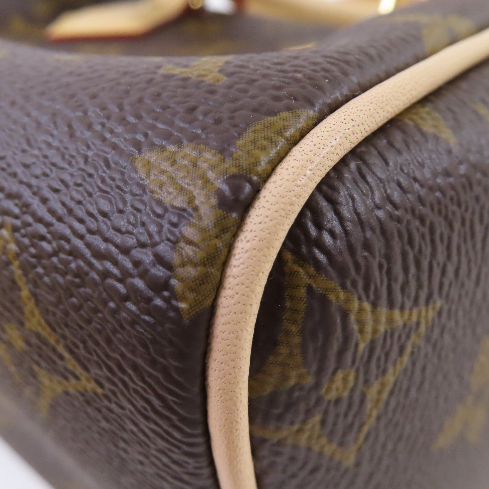 LOUIS VUITTON Monogram Speedy Bandouliere 20 Bag金扣手挽肩背兩用袋啡色