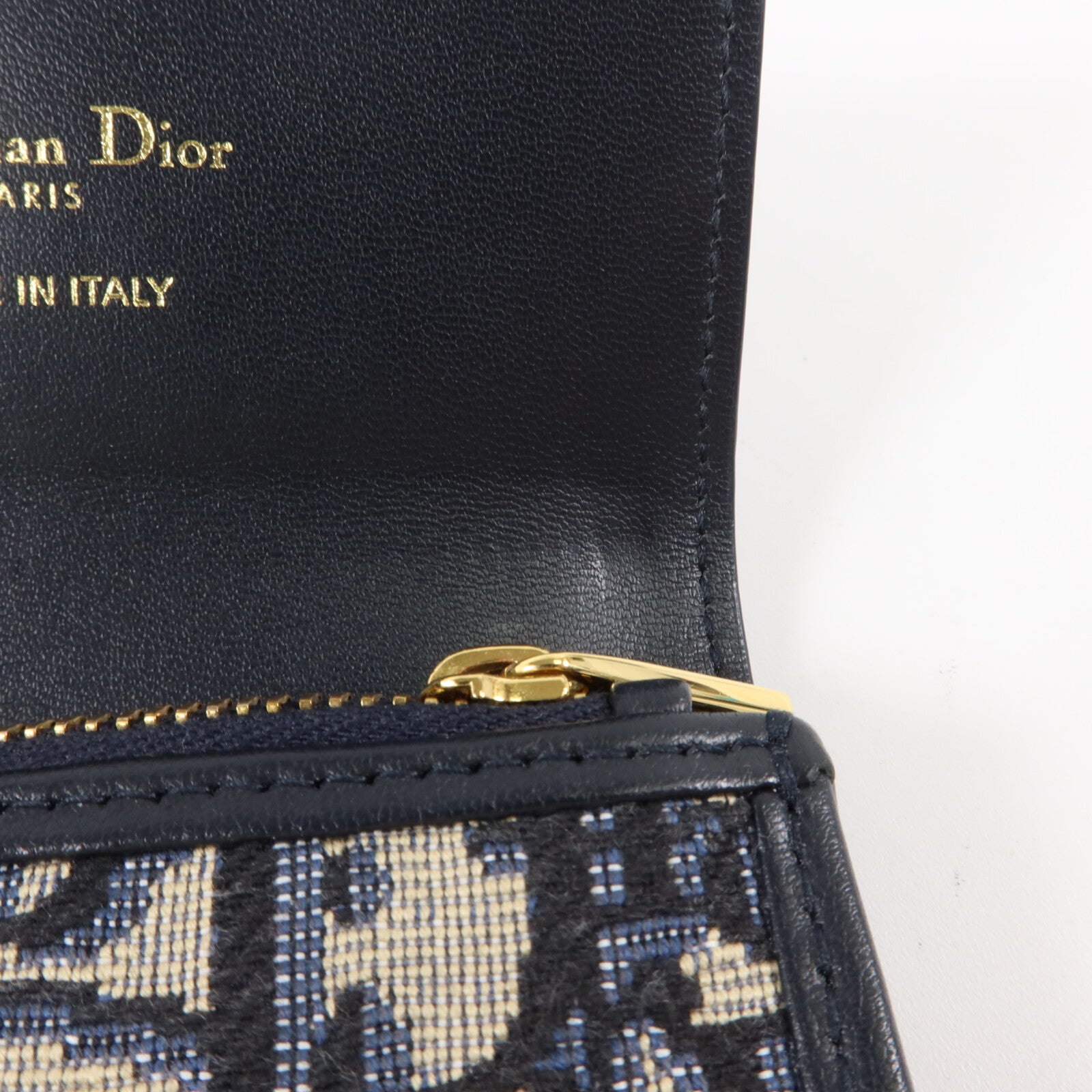 Dior 帆布30 Montaigne Glycine Wallet錢包