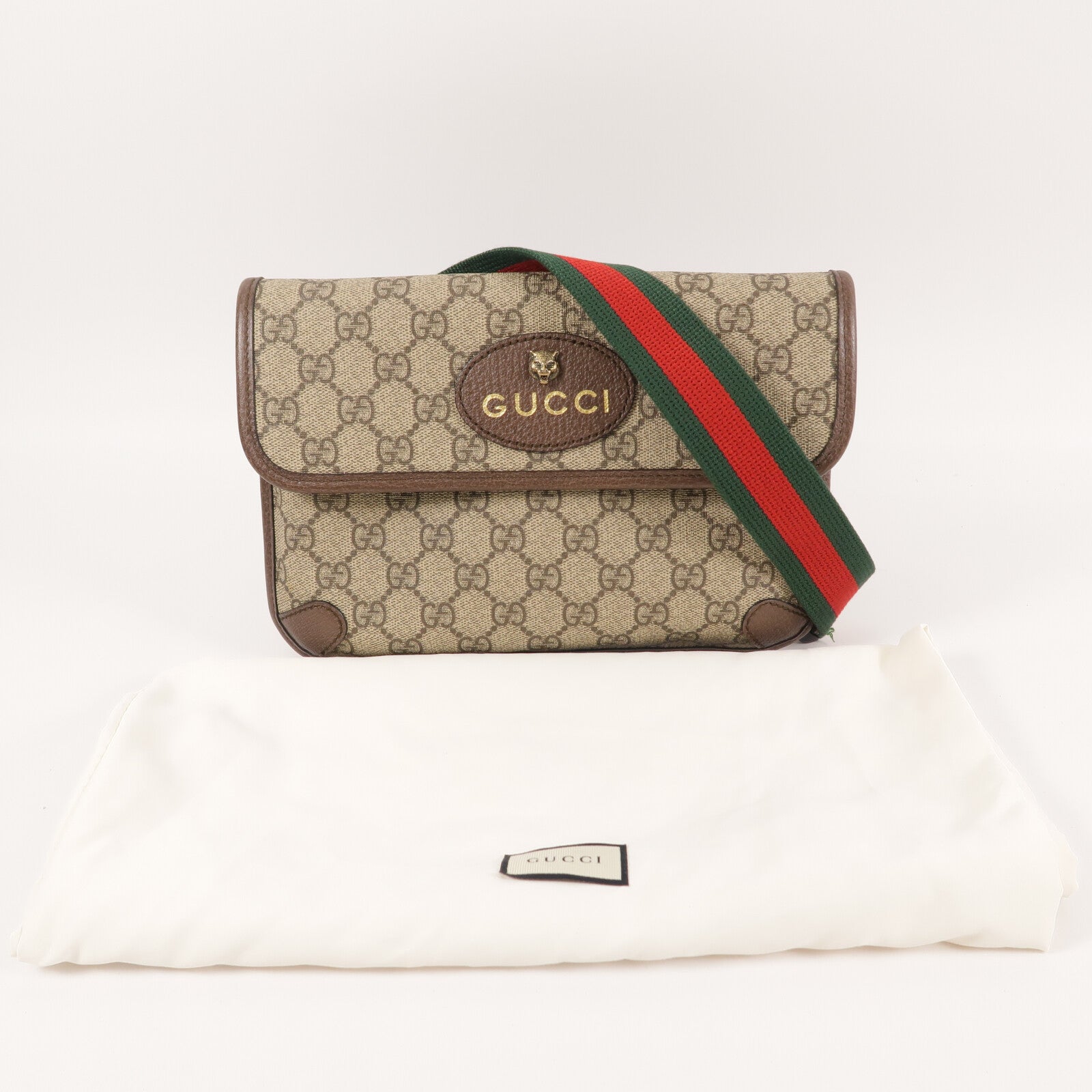 GUCCI 塗層帆布Neo Vintage GG Supreme Belt Bag腰包