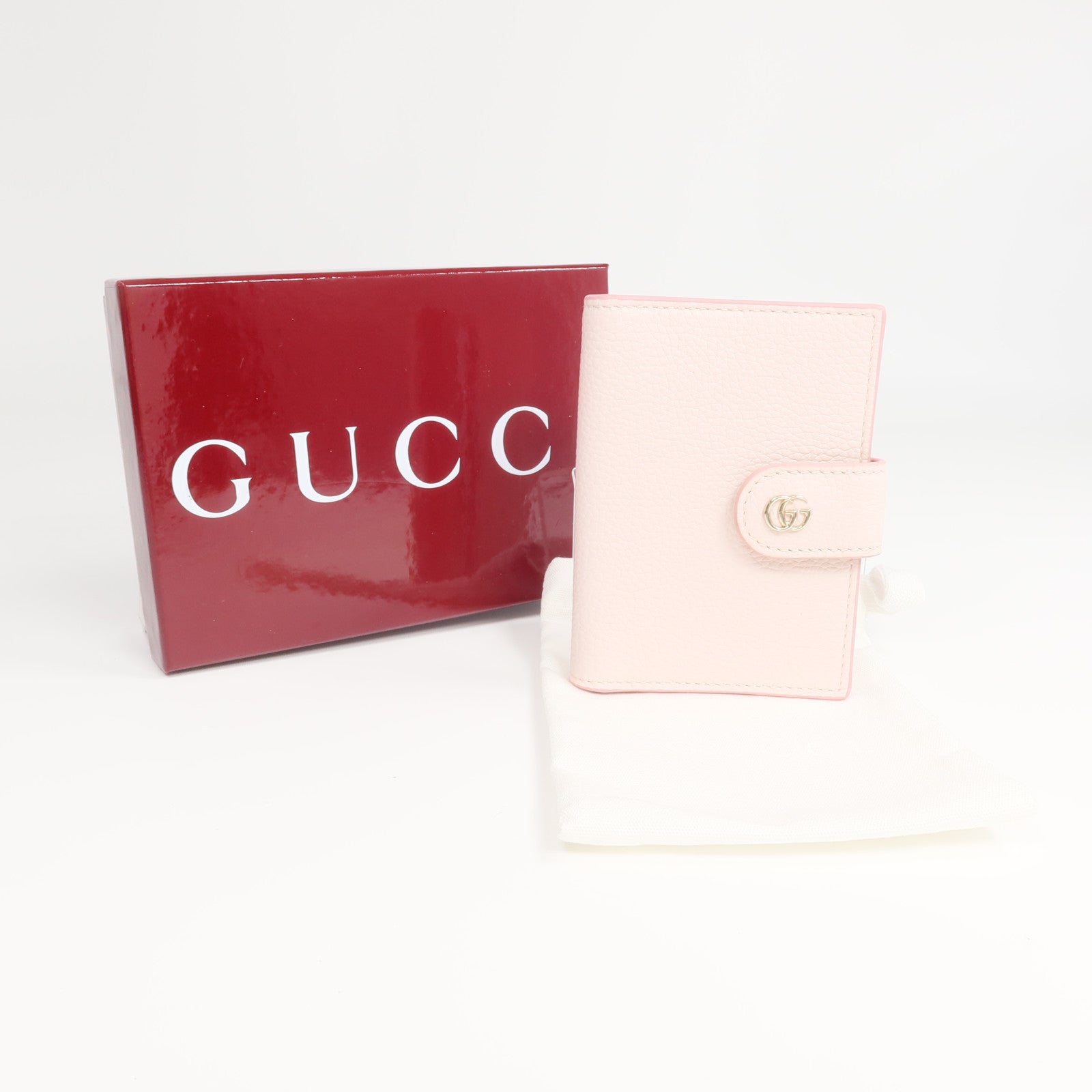 GUCCI 牛皮皮革Bi-colour GG Marmont Card Case卡片套