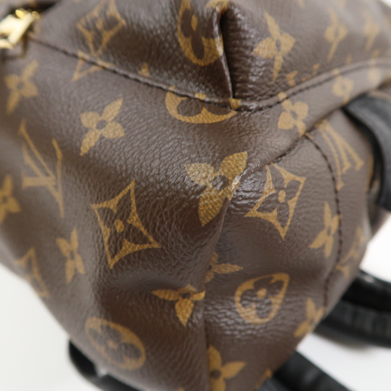 LOUIS VUITTON Monogram Palm Spring金扣背包