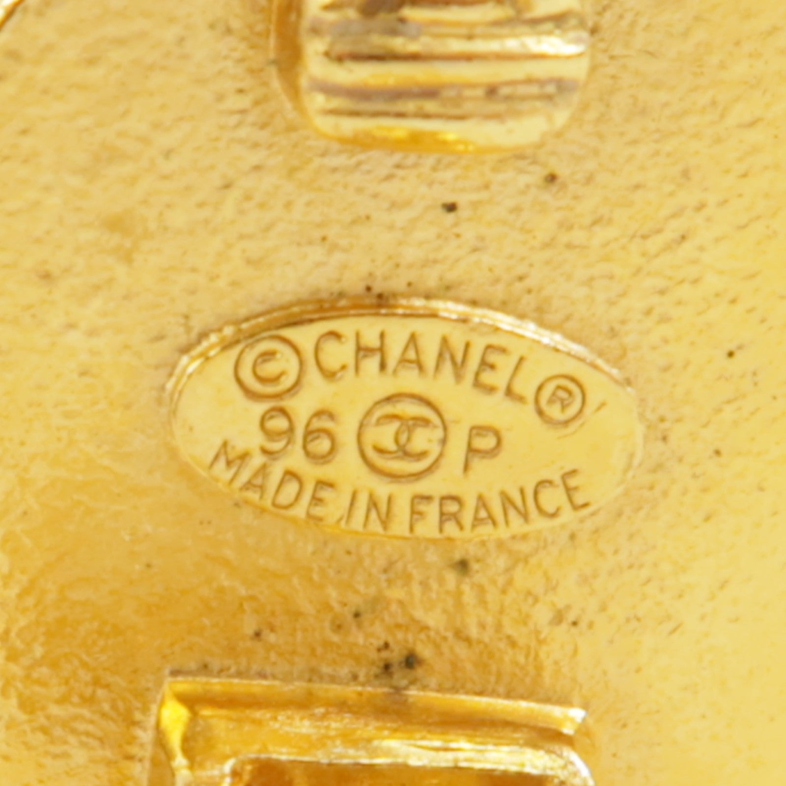 CHANEL Brass Earrings耳環