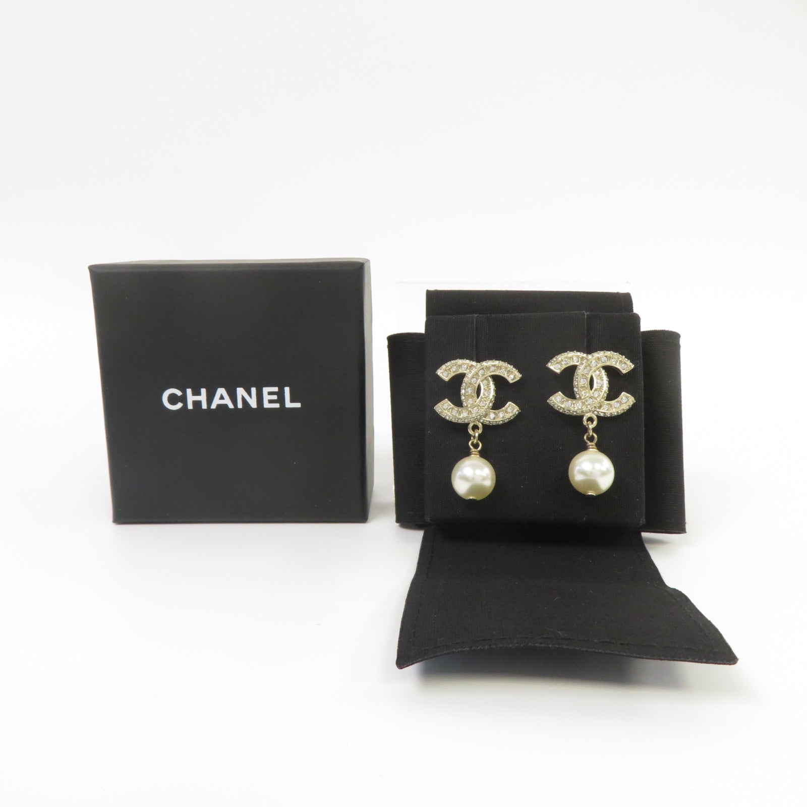 CHANEL 【激減優惠】PVC/金屬Earrings耳環金色